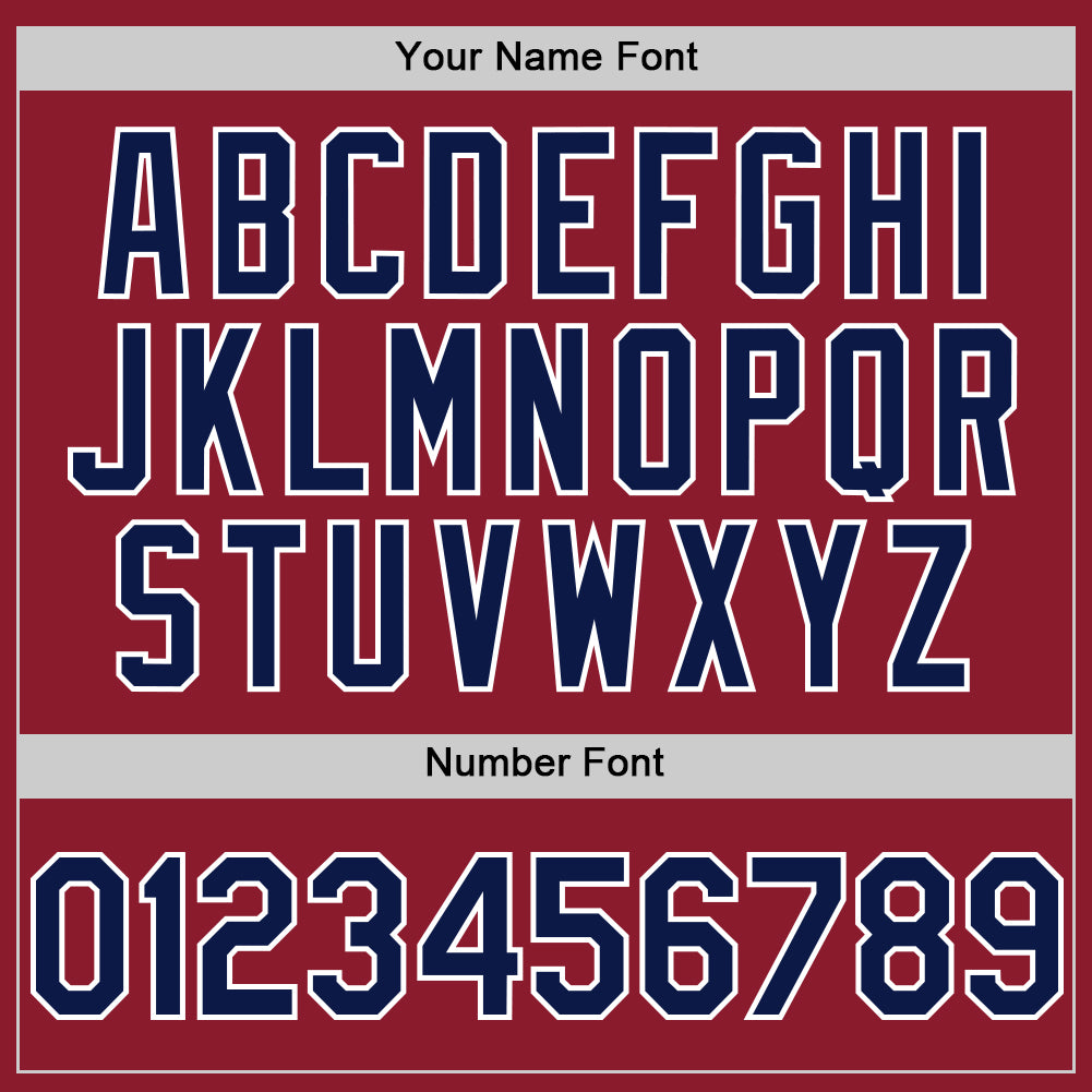 Custom Maroon Navy-White Mesh Authentic Throwback Baseball Jersey - Sky-Custom