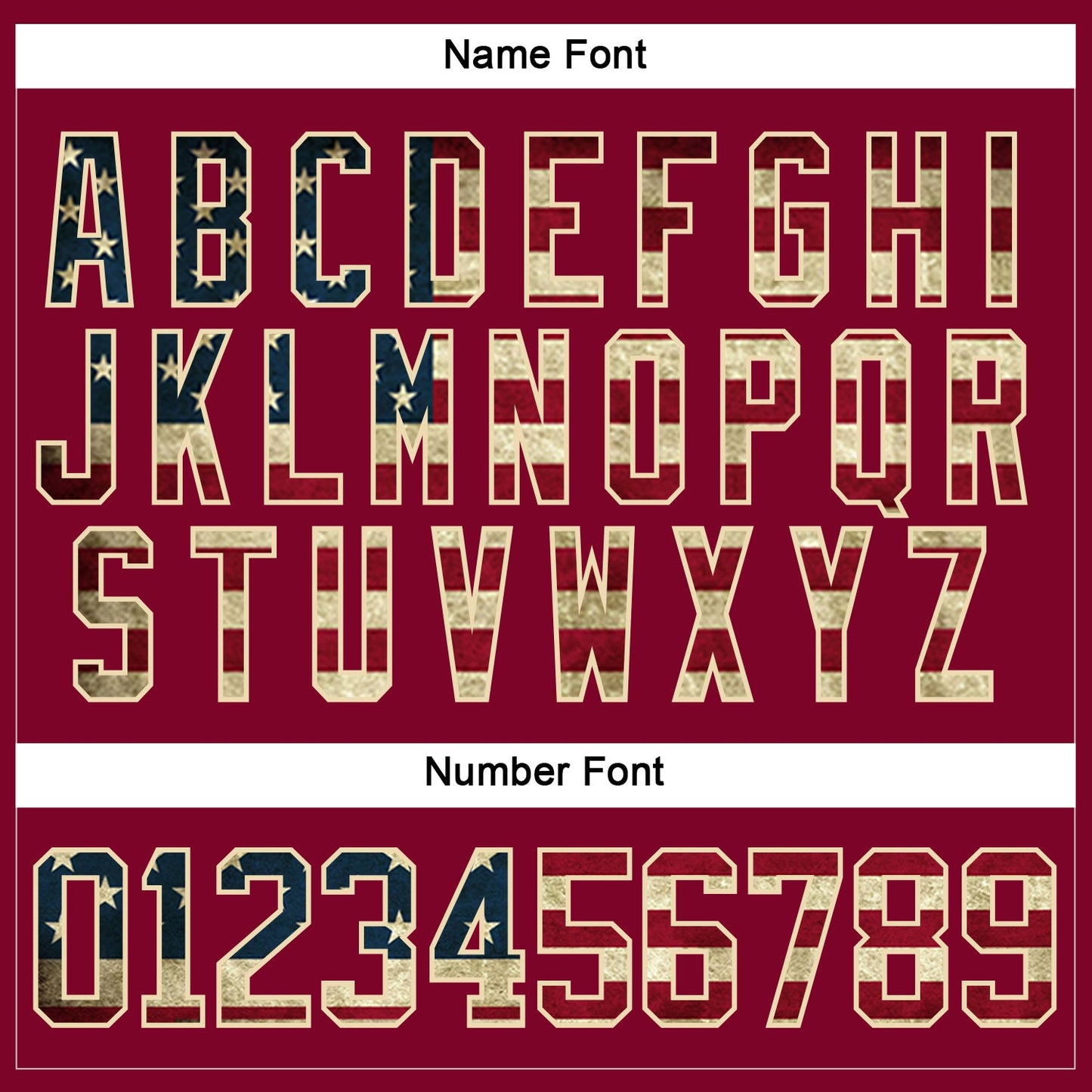 Custom Maroon Vintage USA Flag Cream-Black Hockey Lace Neck Jersey - Sky-Custom