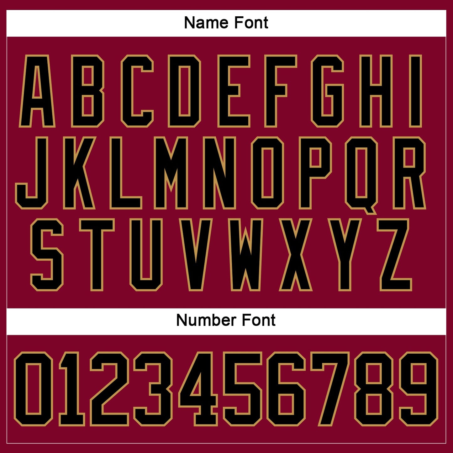 Custom Maroon Black-Old Gold Hockey Lace Neck Jersey - Sky-Custom