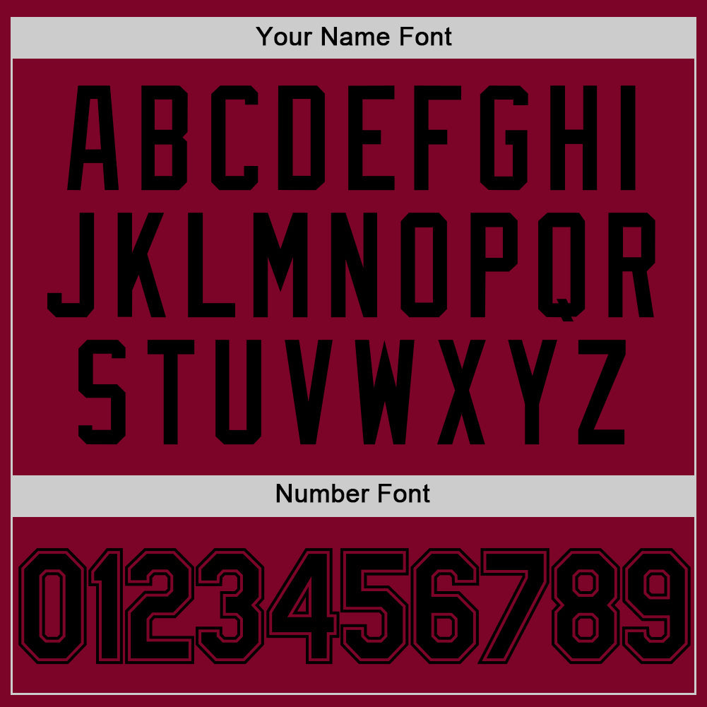 Custom Maroon Black Authentic Throwback Basketball Jersey - Sky-Custom