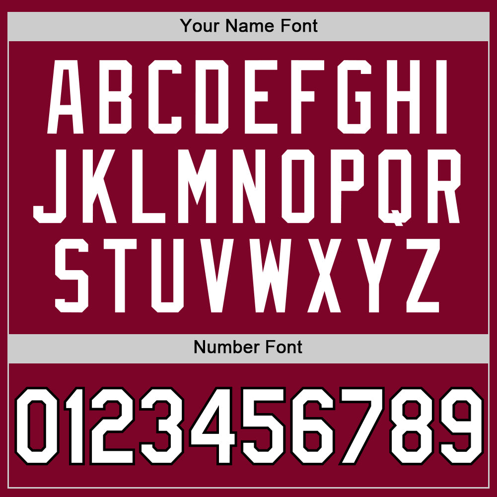 Custom Maroon White-Black Authentic Throwback Basketball Jersey - Sky-Custom