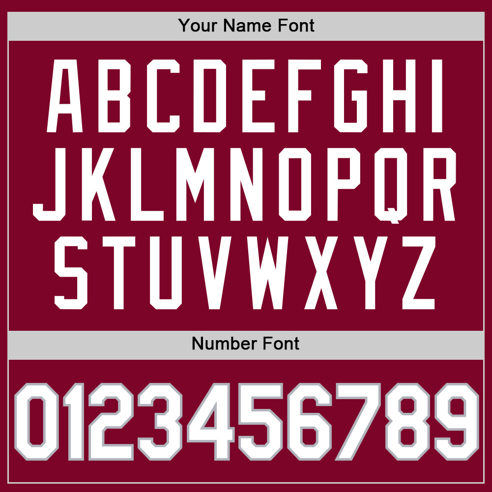 Custom Maroon White-Gray Authentic Throwback Basketball Jersey - Sky-Custom