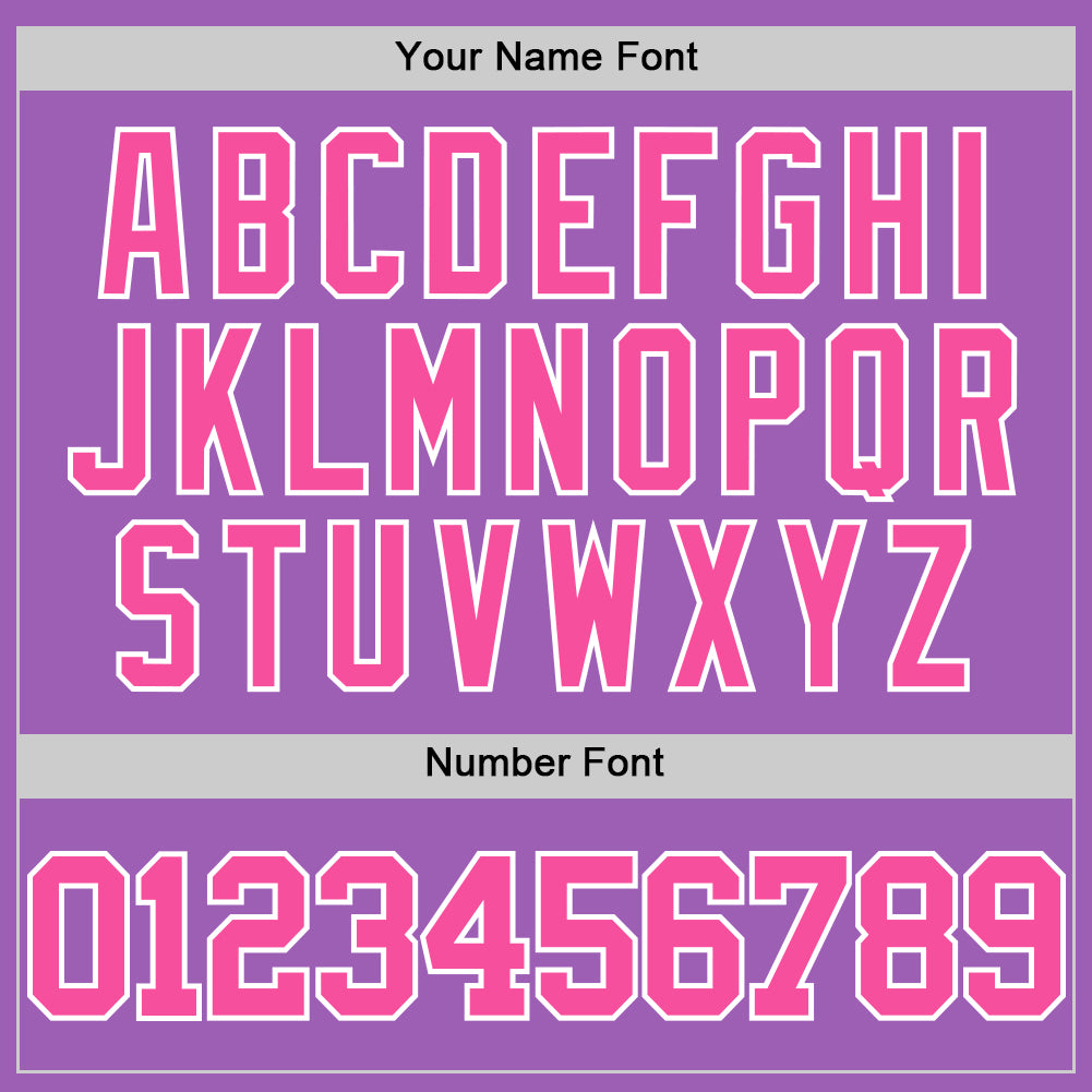 Custom Medium Purple Pink-White Authentic Basketball Jersey - Sky-Custom