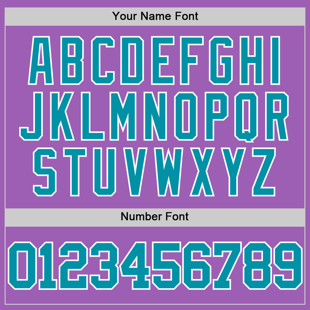 Custom Medium Purple Teal-White Authentic Basketball Jersey - Sky-Custom