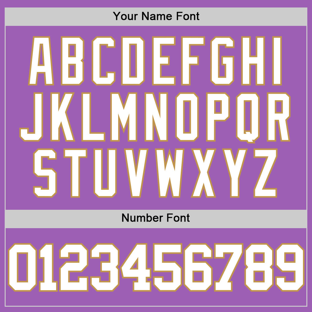 Custom Medium Purple White-Old Gold Authentic Basketball Jersey - Sky-Custom