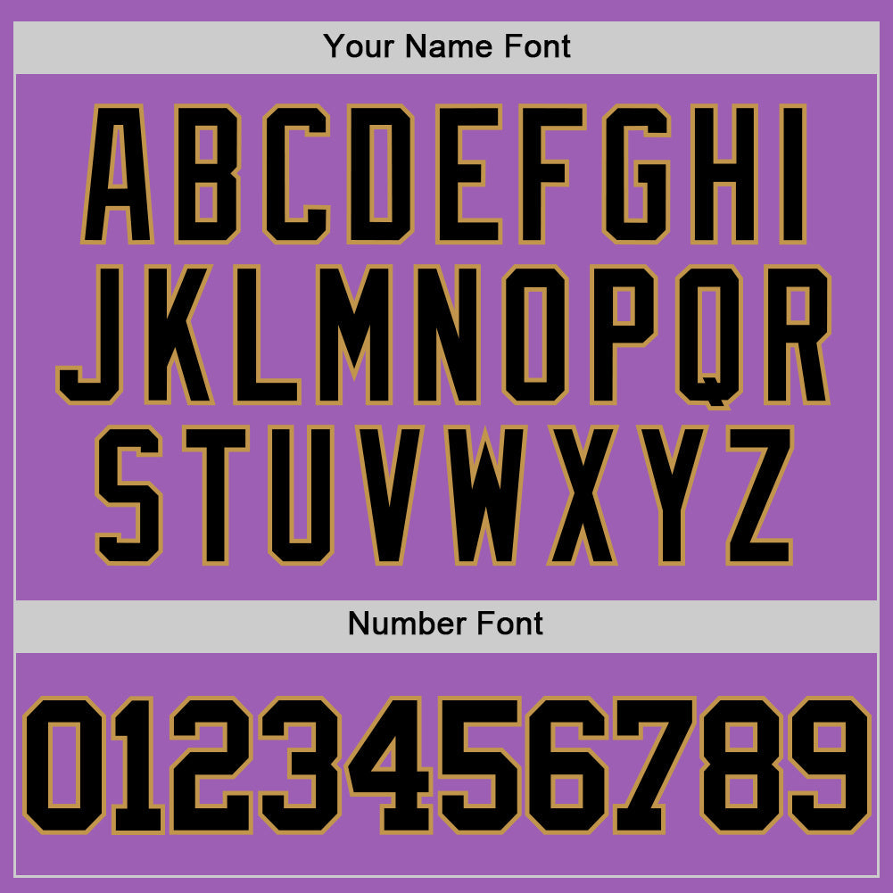 Custom Medium Purple Black-Old Gold Authentic Basketball Jersey - Sky-Custom