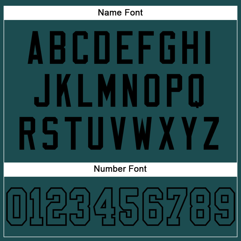 Custom Midnight Green Midnight Green-Black Mesh Authentic Football Jersey - Sky-Custom