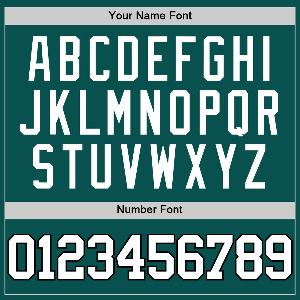 Custom Midnight Green White-Black Authentic Basketball Jersey - Sky-Custom