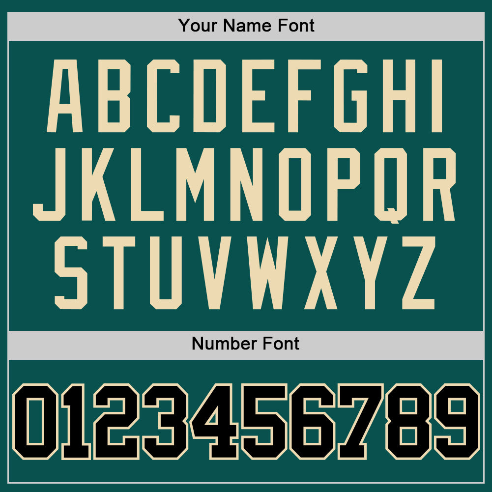 Custom Midnight Green Black-Cream Authentic Basketball Jersey - Sky-Custom