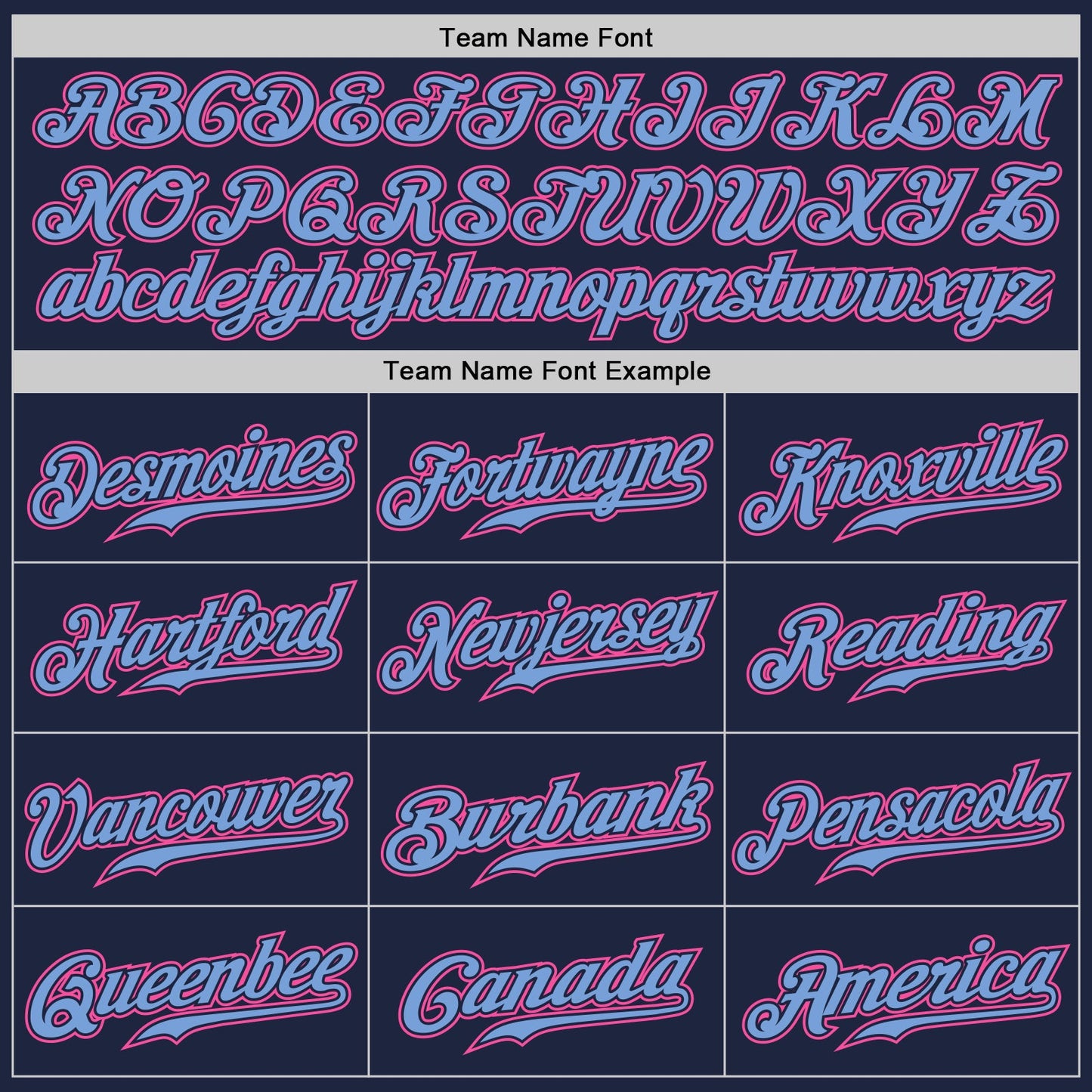 Custom Navy Pink-Light Blue Authentic Baseball Jersey - Sky-Custom