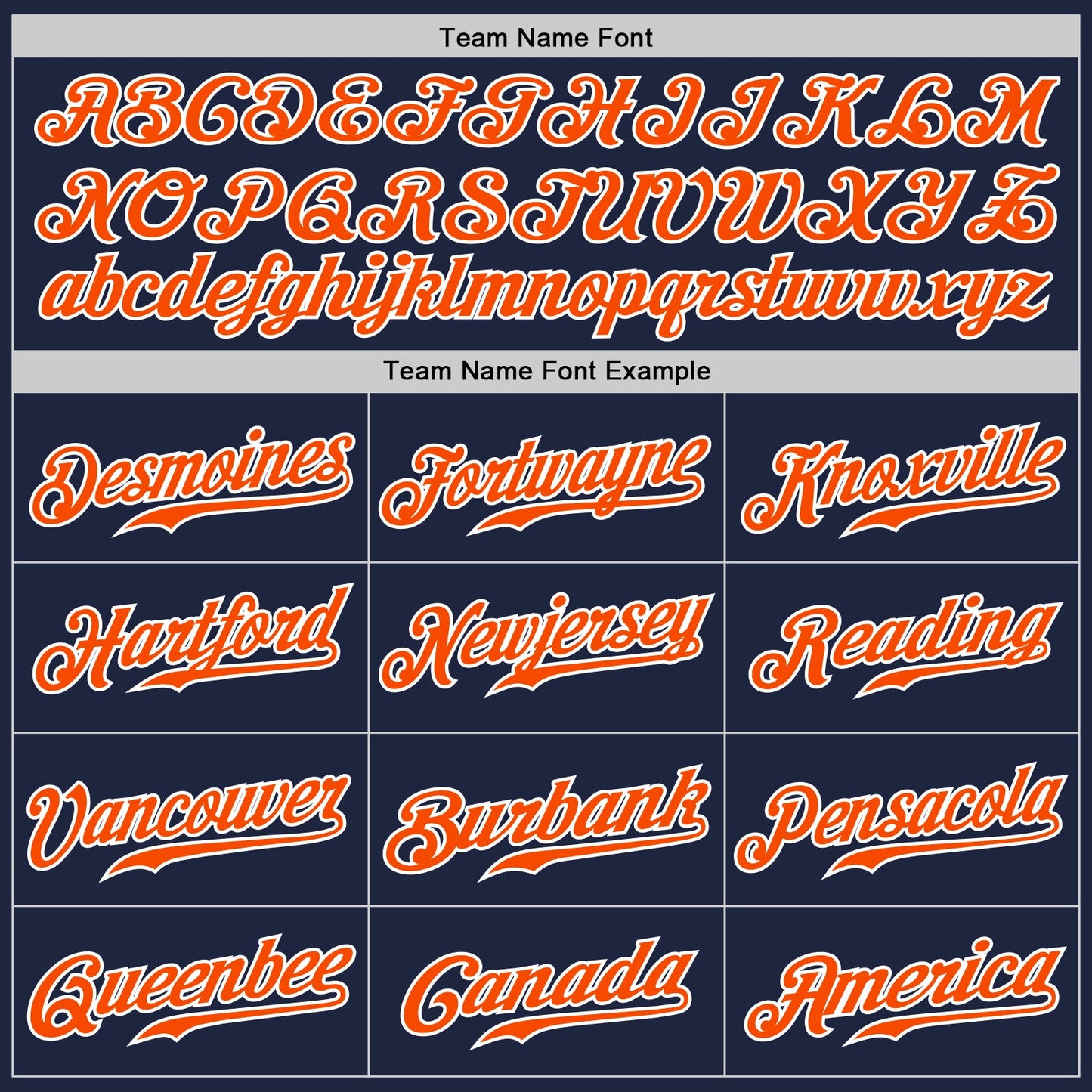 Custom Navy Orange Pinstripe Orange-White Authentic Baseball Jersey - Sky-Custom