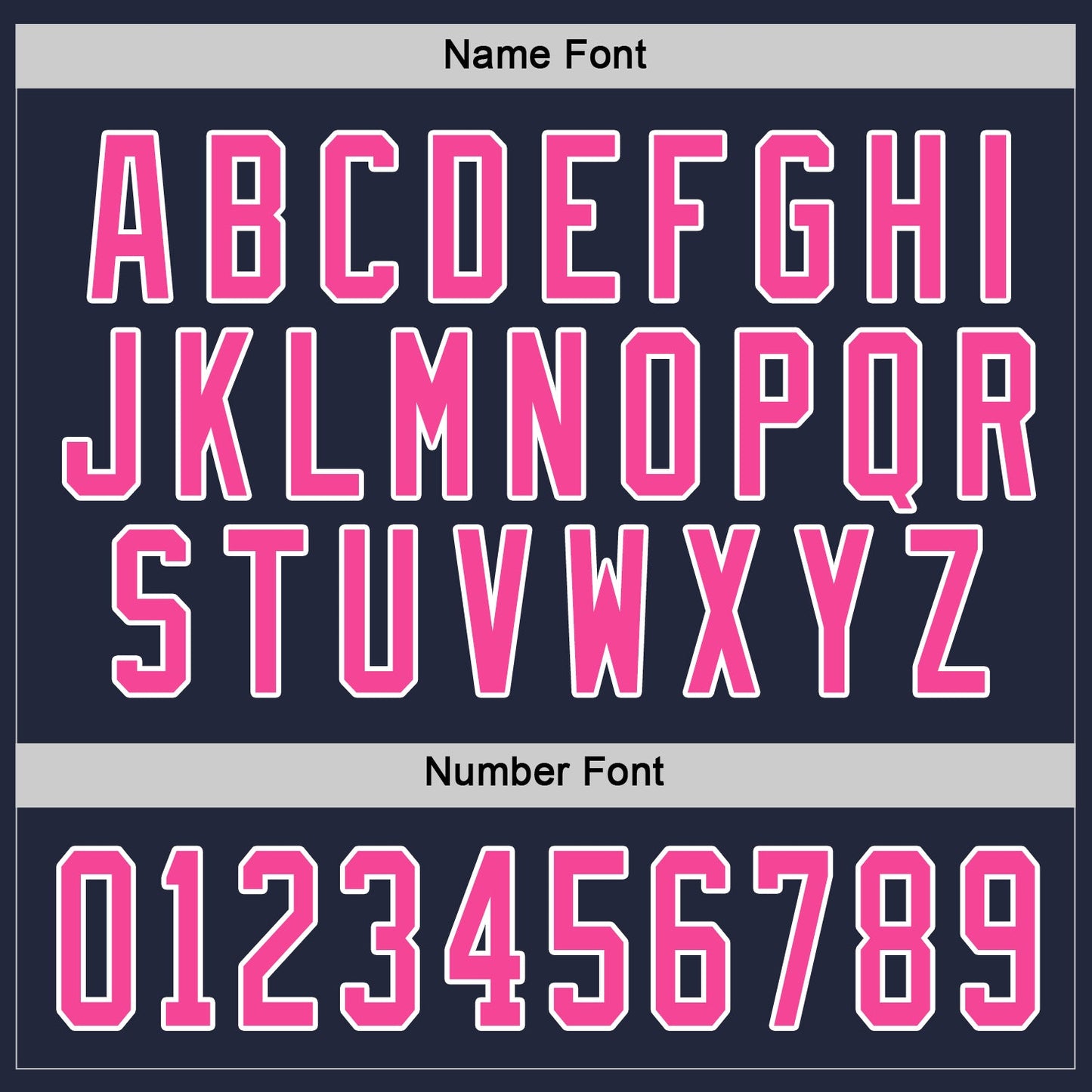 Custom Navy Pink-White Hockey Jersey - Sky-Custom