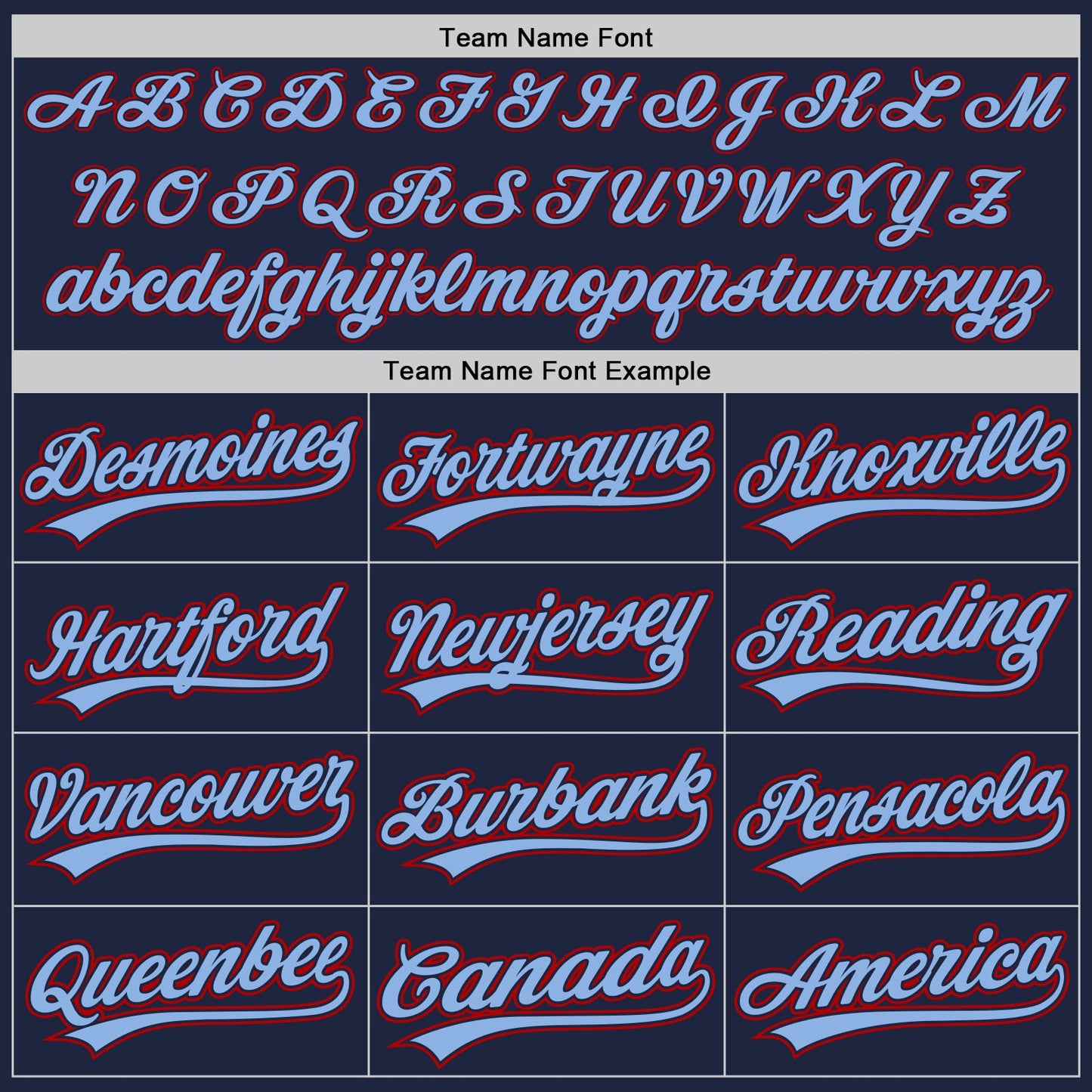 Custom Navy Red-Light Blue Authentic Baseball Jersey - Sky-Custom