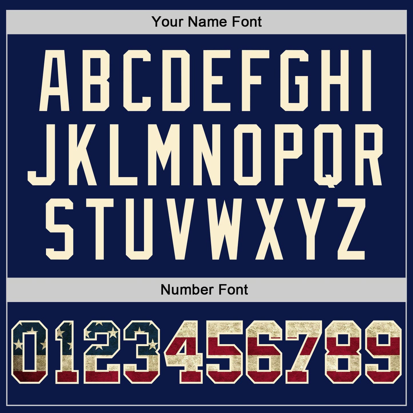 Custom Navy Vintage USA Flag-Cream Authentic Throwback Basketball Jersey - Sky-Custom