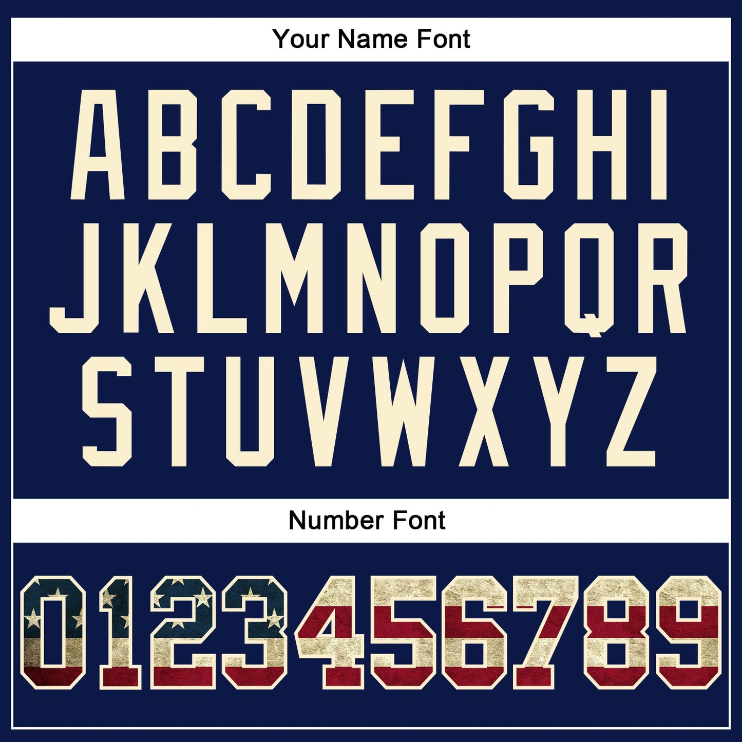 Custom Navy White Pinstripe Vintage USA Flag Cream-Red Authentic Basketball Jersey - Sky-Custom