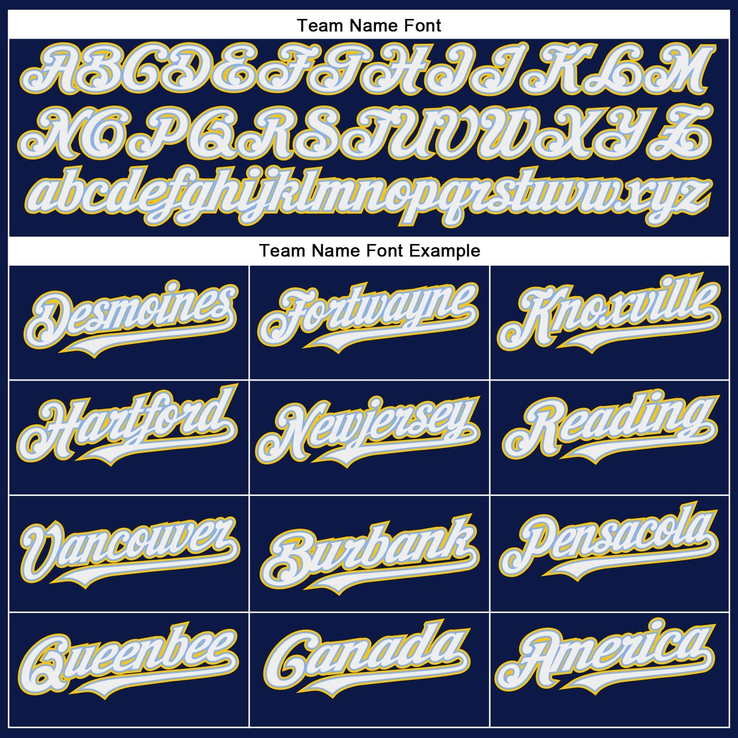 Custom Navy White Yellow-Light Blue Authentic Baseball Jersey - Sky-Custom