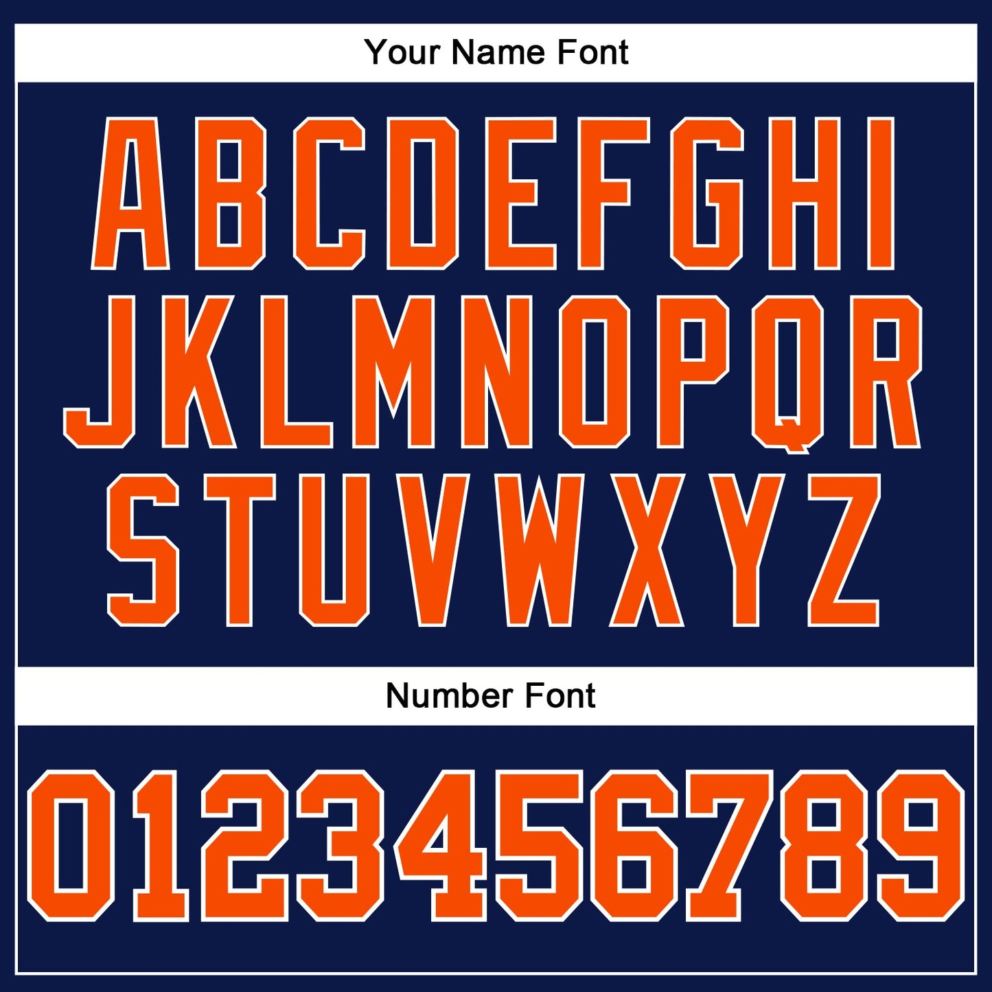 Custom Navy Orange-White Authentic Throwback Basketball Jersey - Sky-Custom