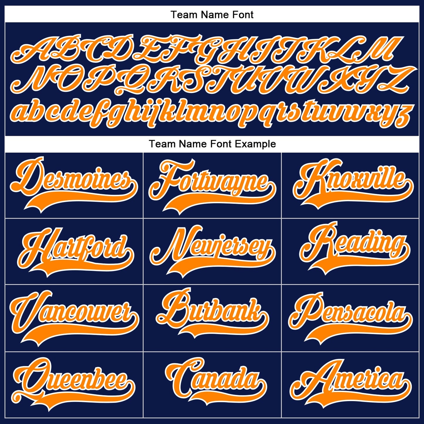 Custom Navy Bay Orange-White Hockey Lace Neck Jersey - Sky-Custom
