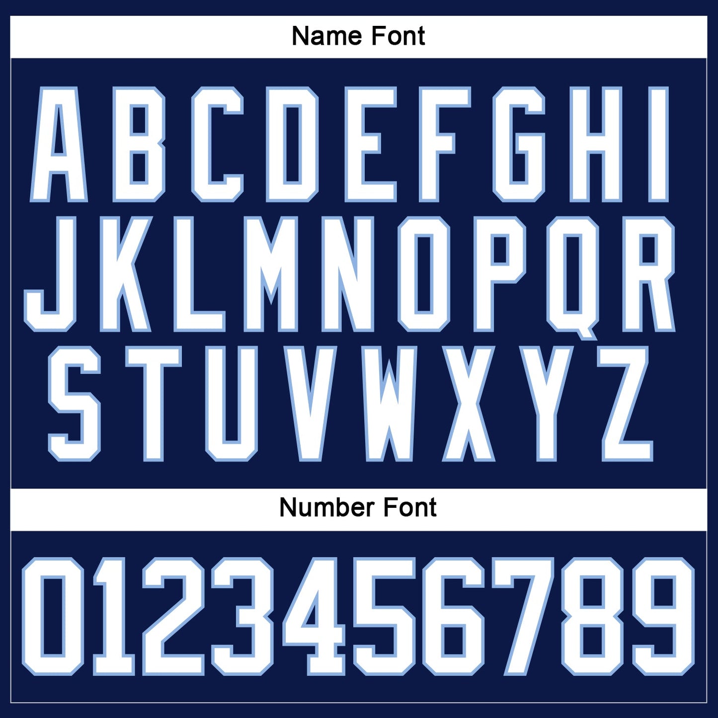 Custom Navy White-Light Blue Hockey Lace Neck Jersey - Sky-Custom