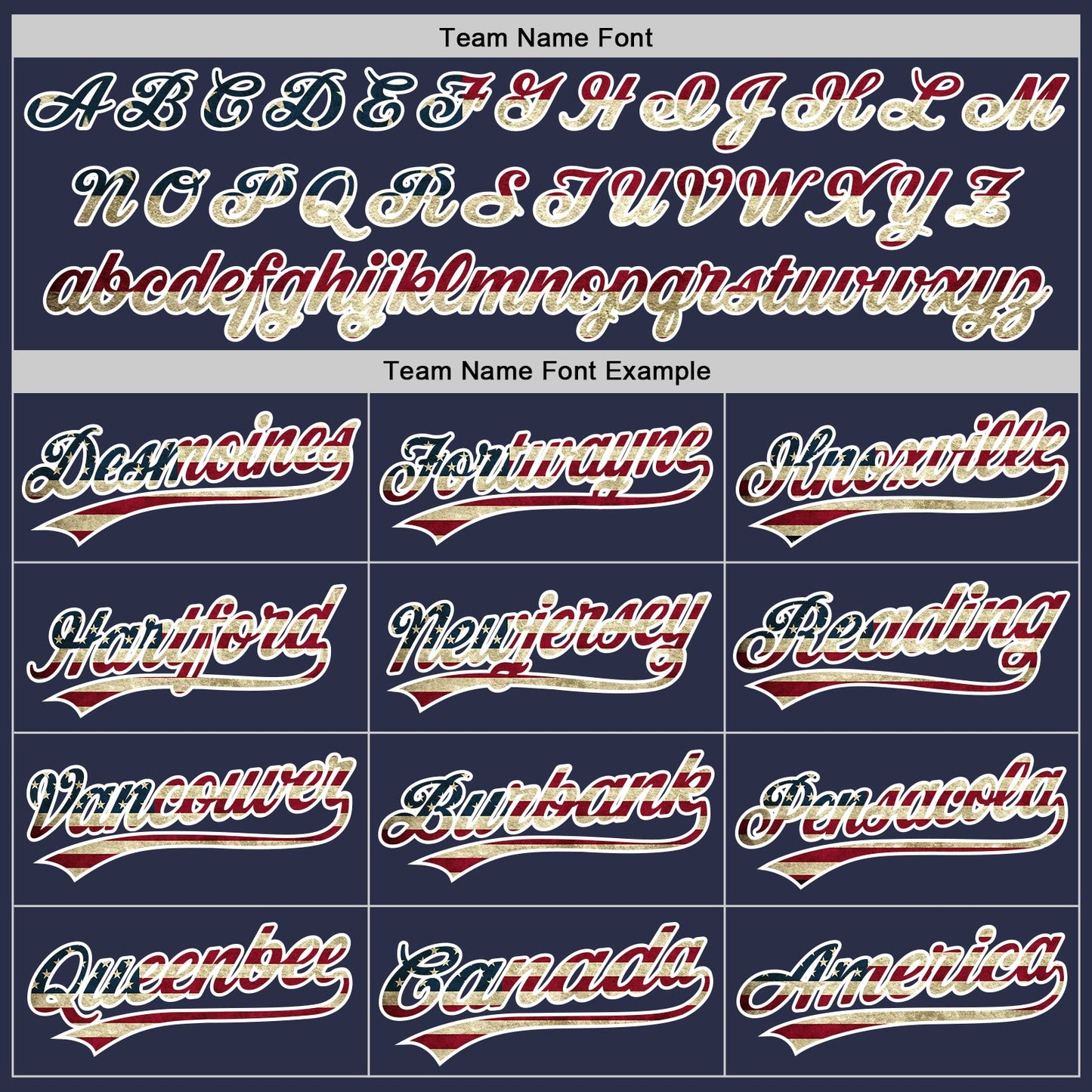 Custom Navy Vintage USA Flag-White Authentic Throwback Baseball Jersey - Sky-Custom