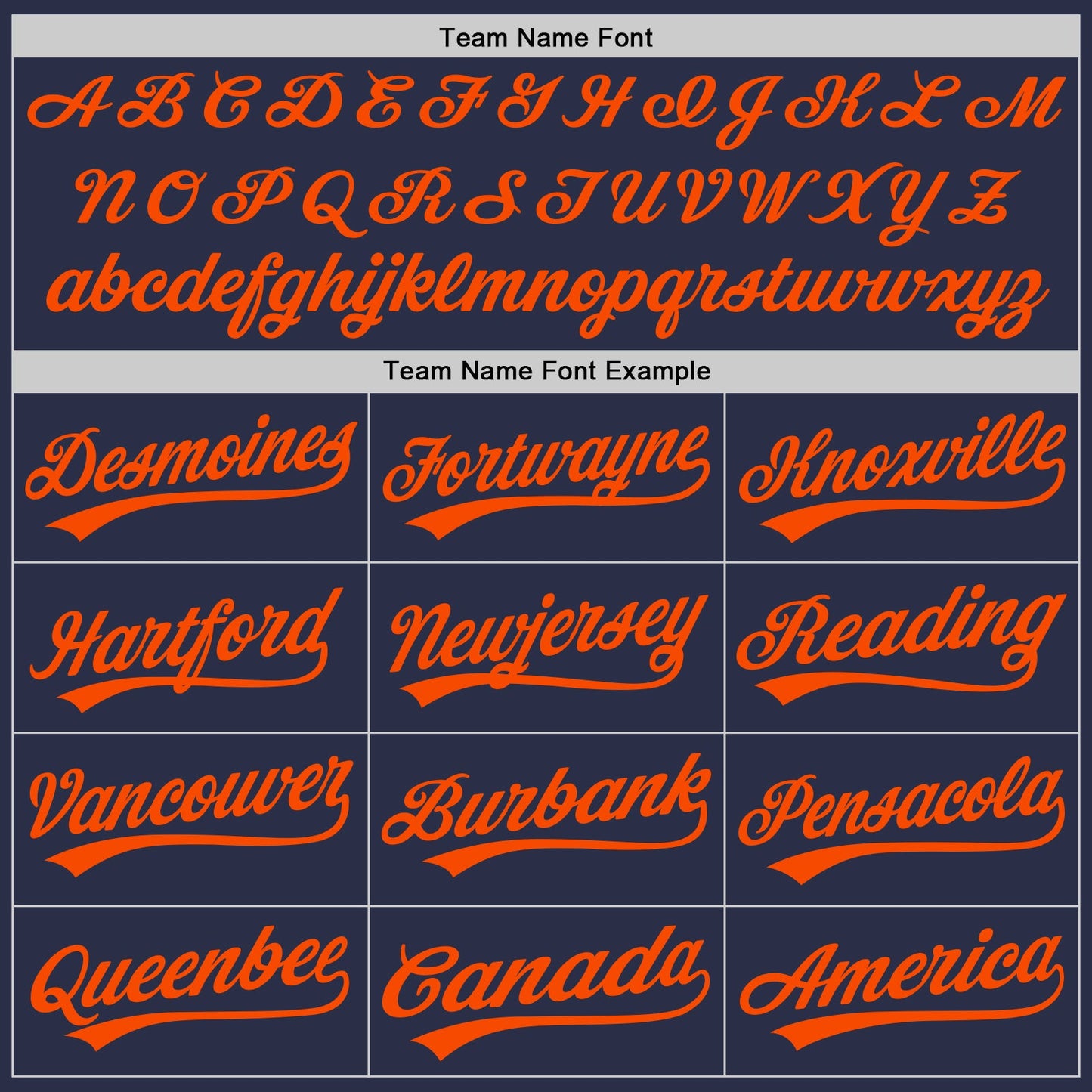 Custom Navy Orange Authentic Throwback Baseball Jersey - Sky-Custom