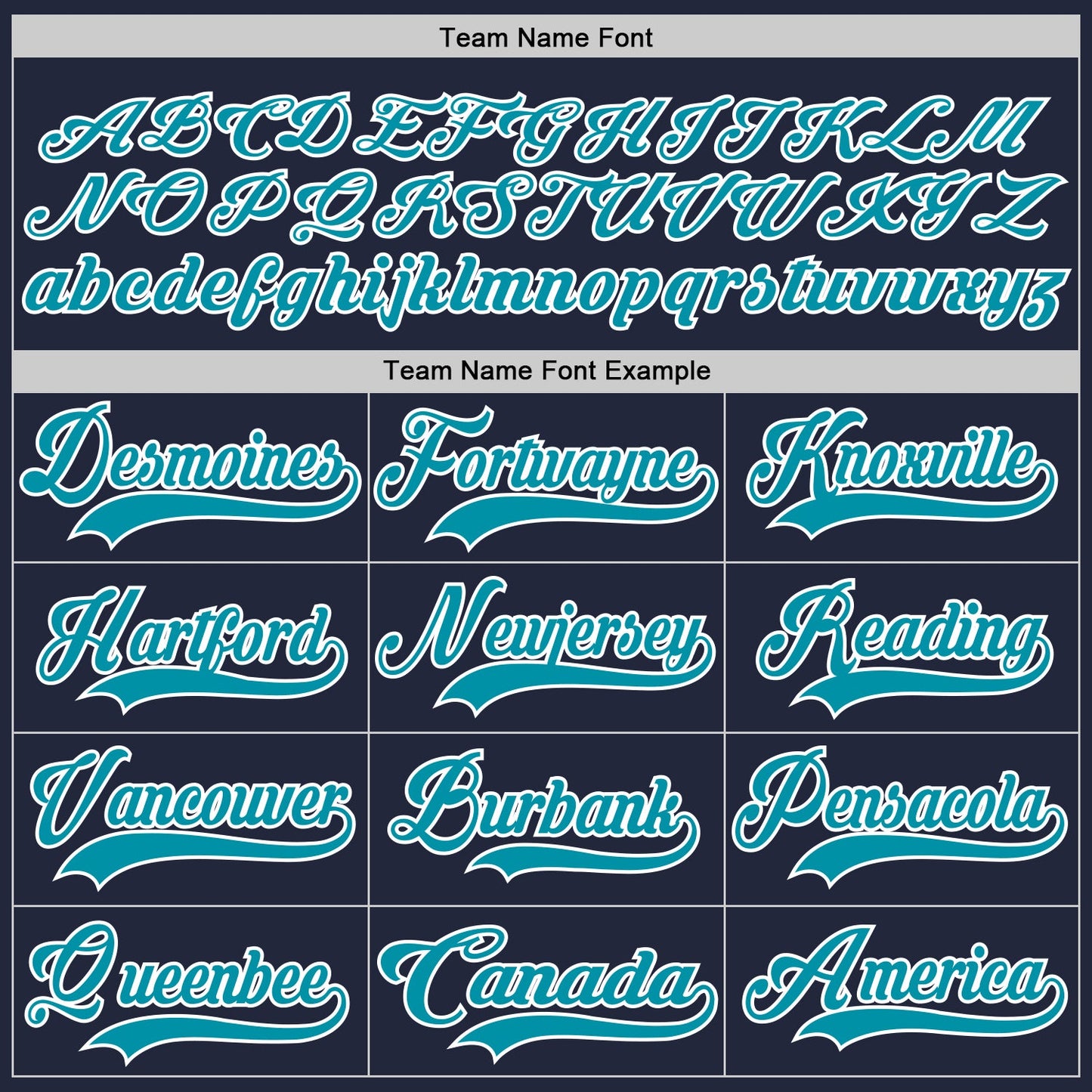 Custom Navy Teal-White Hockey Jersey - Sky-Custom