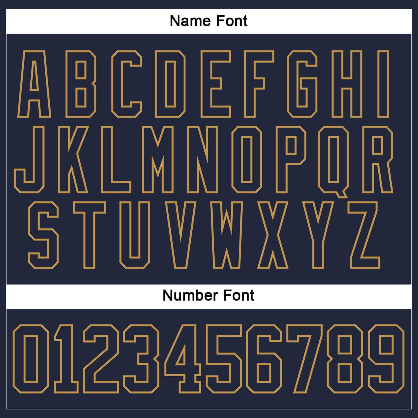 Custom Navy Old Gold Hockey Jersey - Sky-Custom