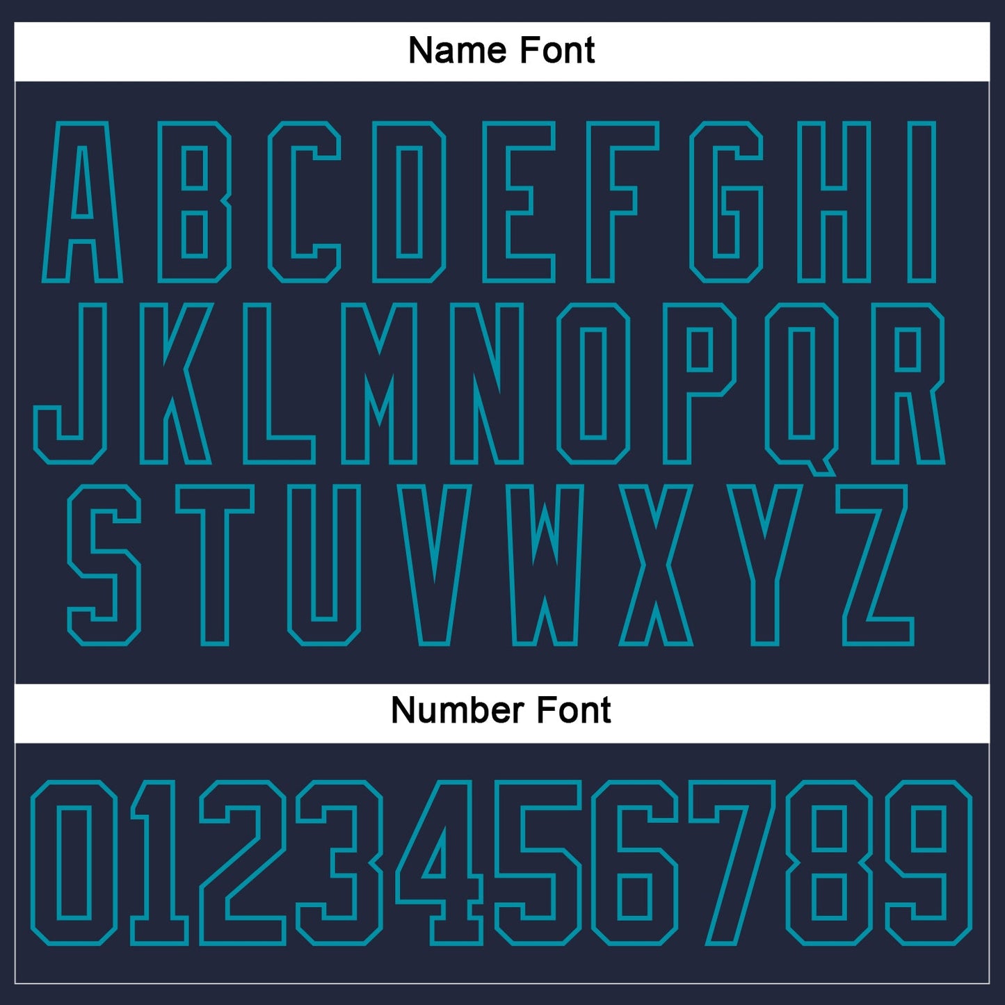 Custom Navy Teal Hockey Jersey - Sky-Custom
