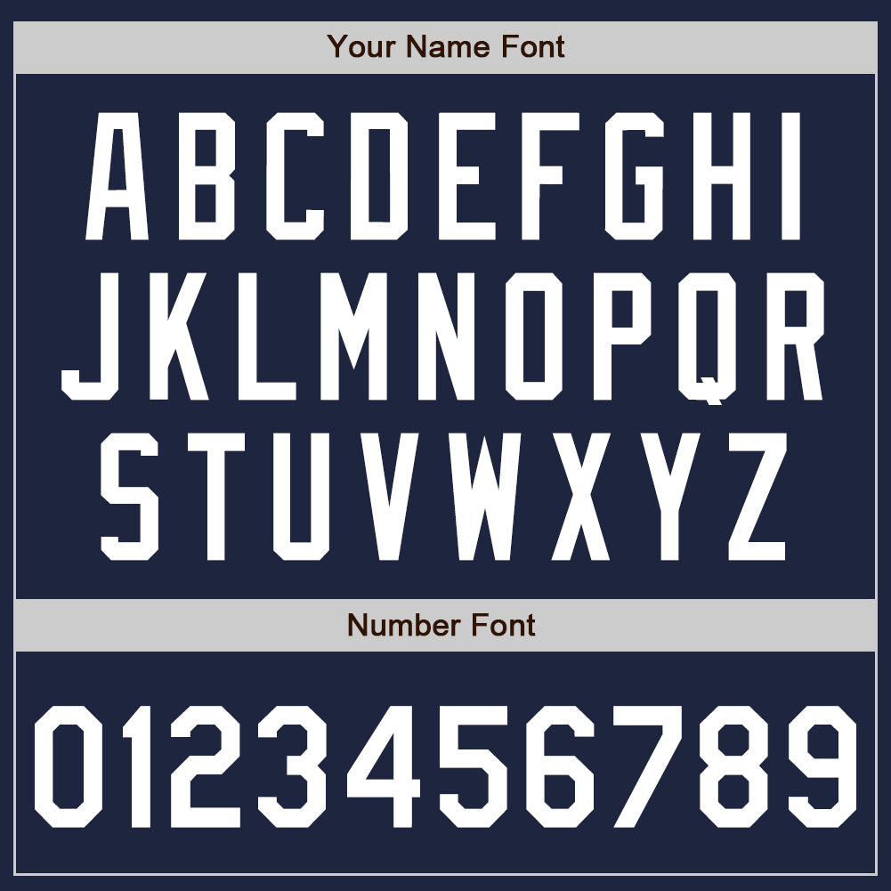 Custom Navy White-Red Authentic Baseball Jersey - Sky-Custom