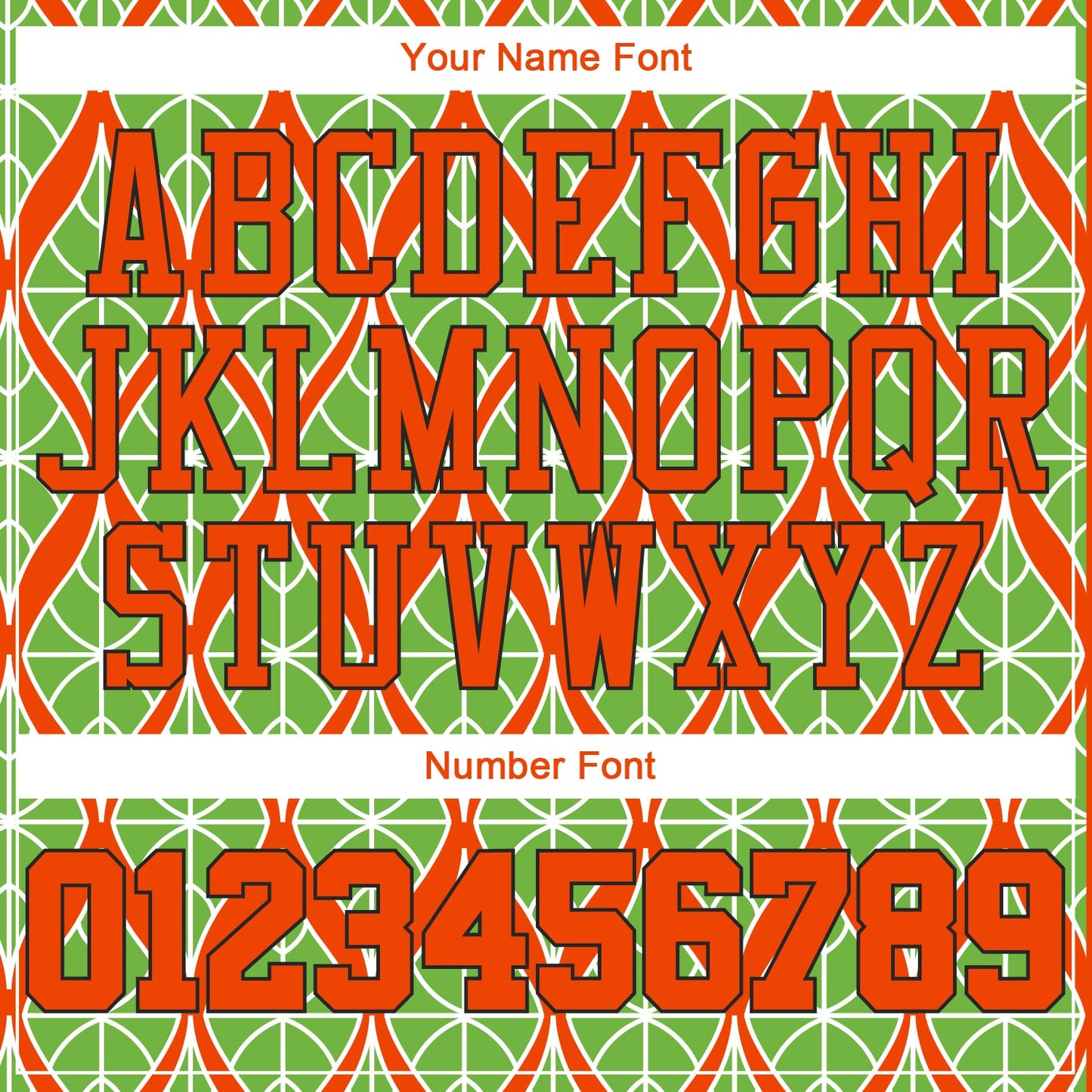 Custom Neon Green Orange-Black 3D Pattern Design Authentic Baseball Jersey - Sky-Custom