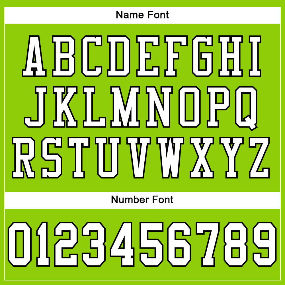 Custom Neon Green White-Black Mesh Authentic Football Jersey - Sky-Custom