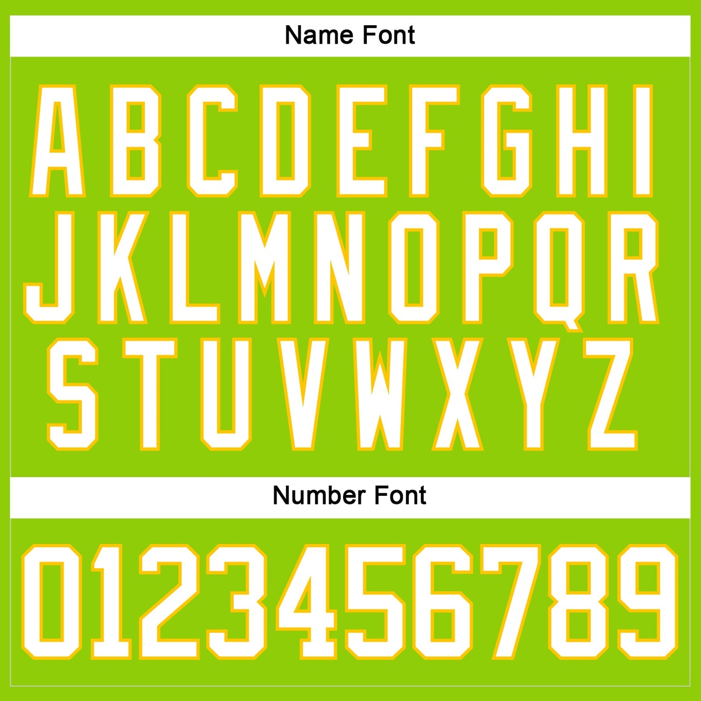 Custom Neon Green White-Yellow Hockey Lace Neck Jersey - Sky-Custom