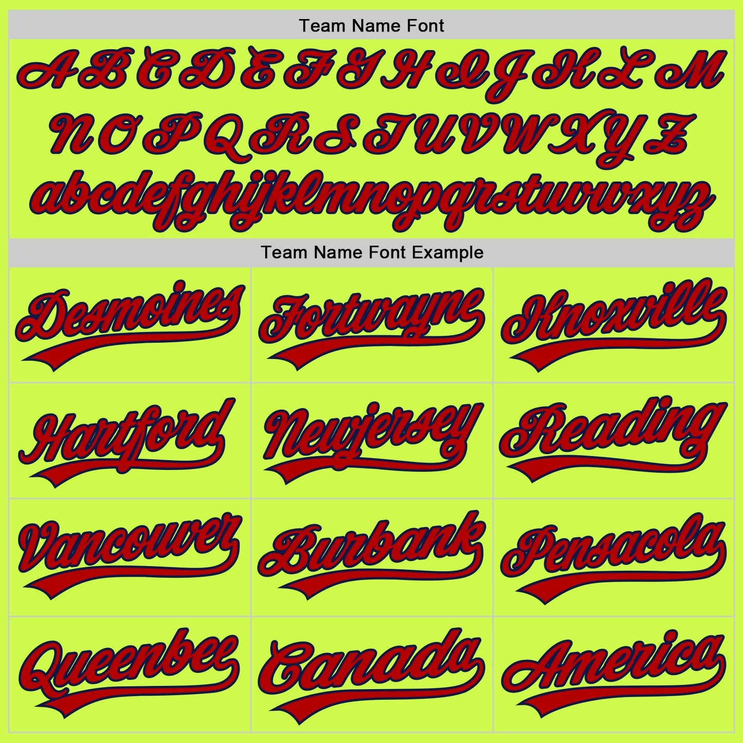 Custom Neon Green Red-Navy Authentic Throwback Baseball Jersey - Sky-Custom