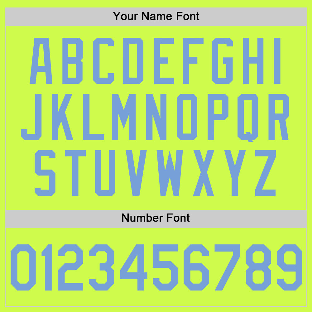 Custom Neon Green Light Blue-White Authentic Throwback Baseball Jersey - Sky-Custom