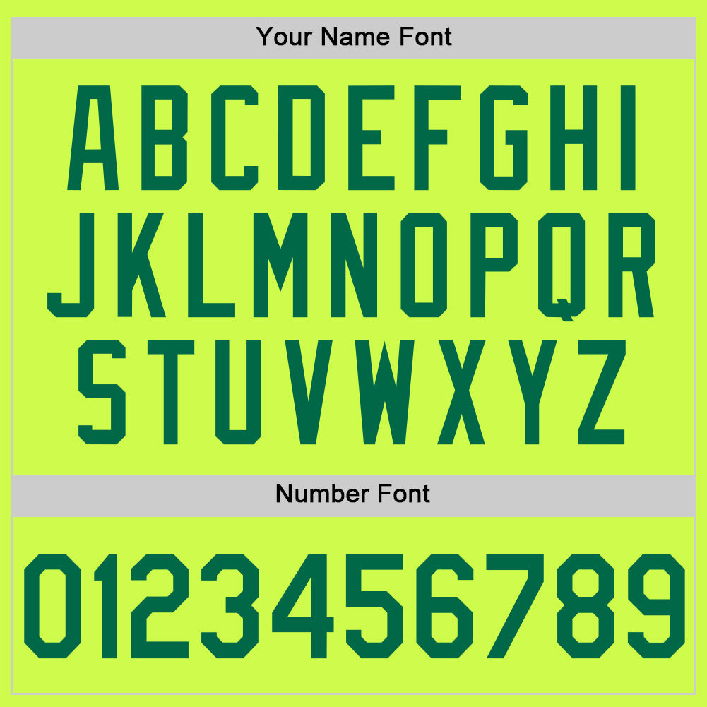 Custom Neon Green Kelly Green-White Authentic Throwback Baseball Jersey - Sky-Custom