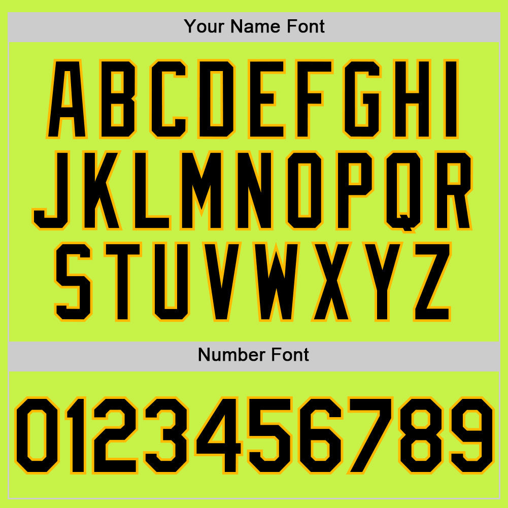 Custom Neon Green Black-Gold Mesh Authentic Throwback Baseball Jersey - Sky-Custom