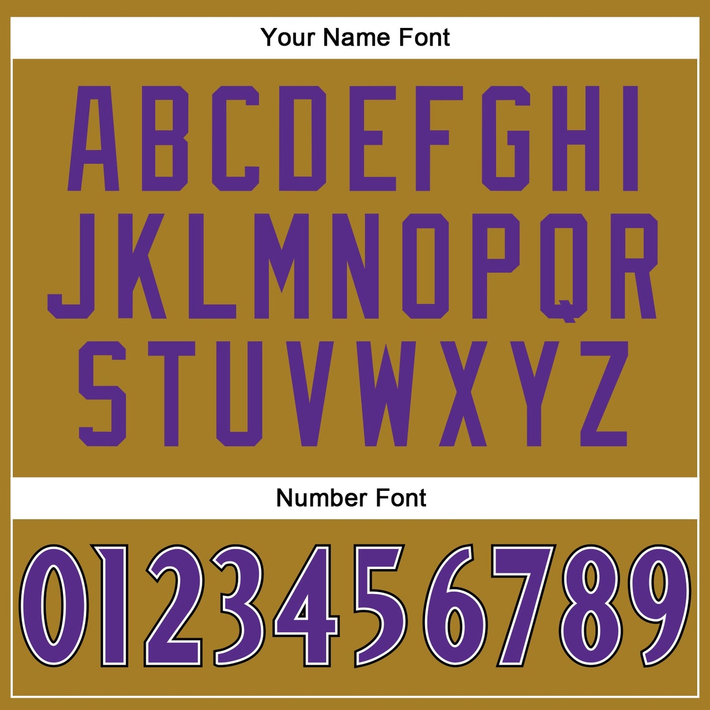 Custom Old Gold Purple-Black Mesh Authentic Football Jersey - Sky-Custom