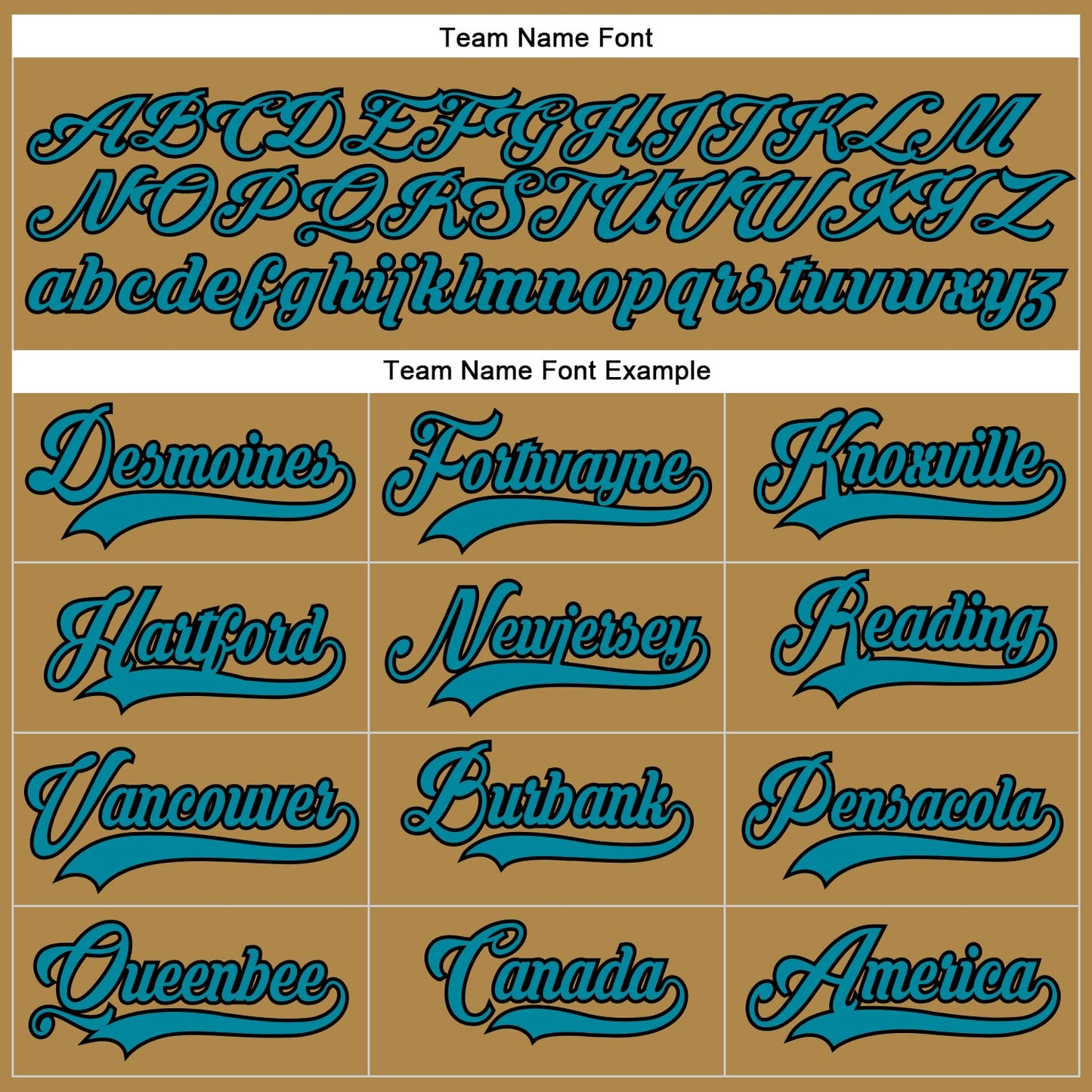 Custom Old Gold Teal-Black Hockey Lace Neck Jersey - Sky-Custom