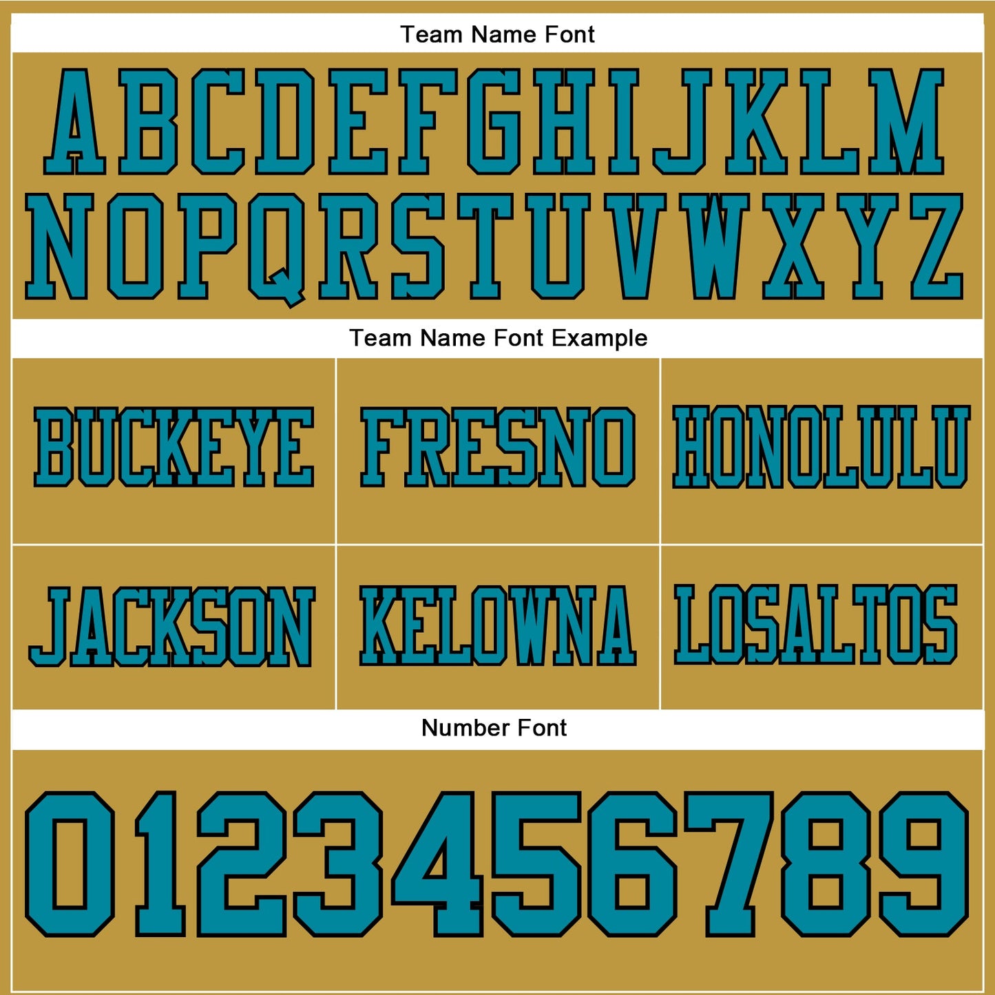 Custom Old Gold Teal-Black Mesh Authentic Football Jersey - Sky-Custom