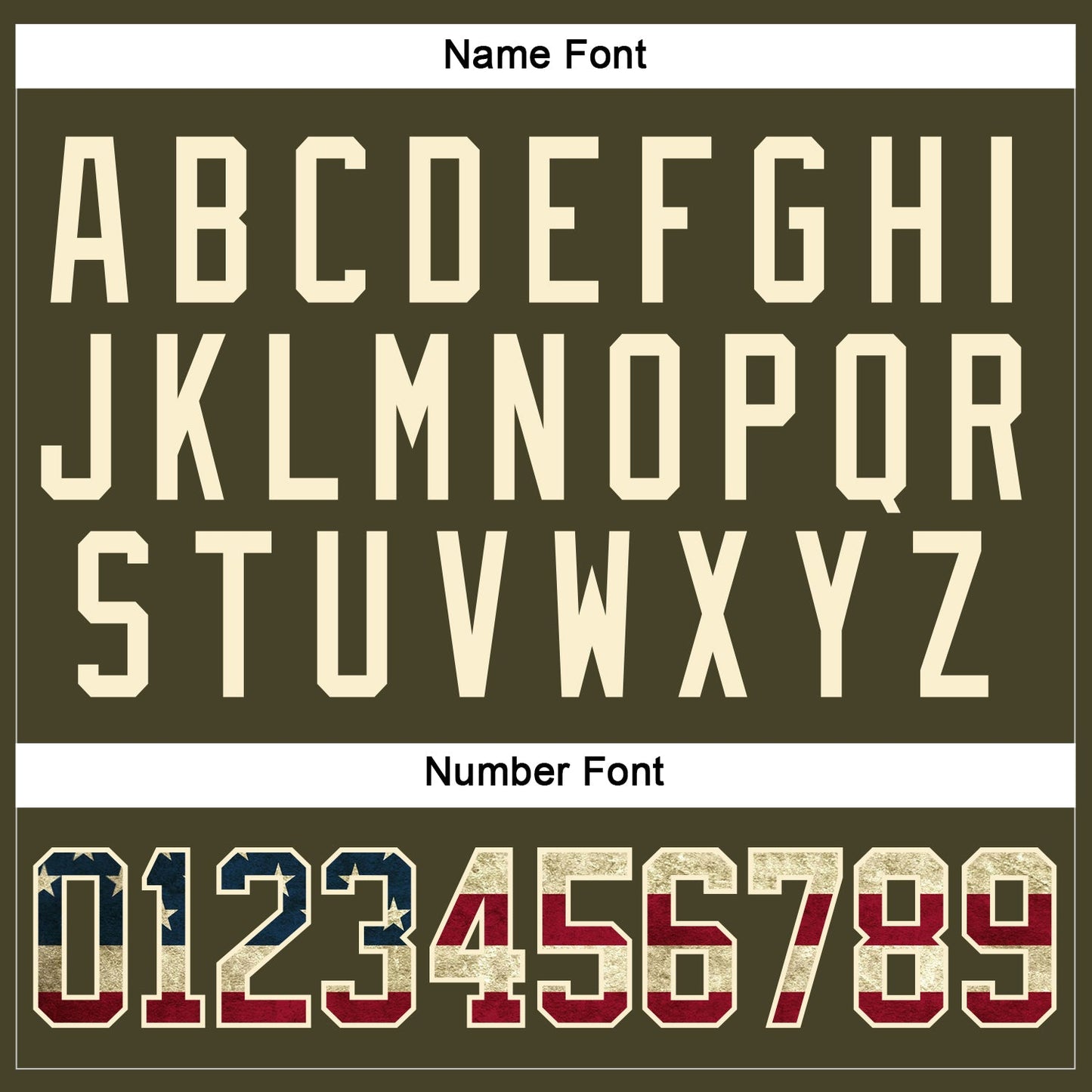 Custom Olive Vintage USA Flag Cream-Black Salute To Service Hockey Lace Neck Jersey - Sky-Custom