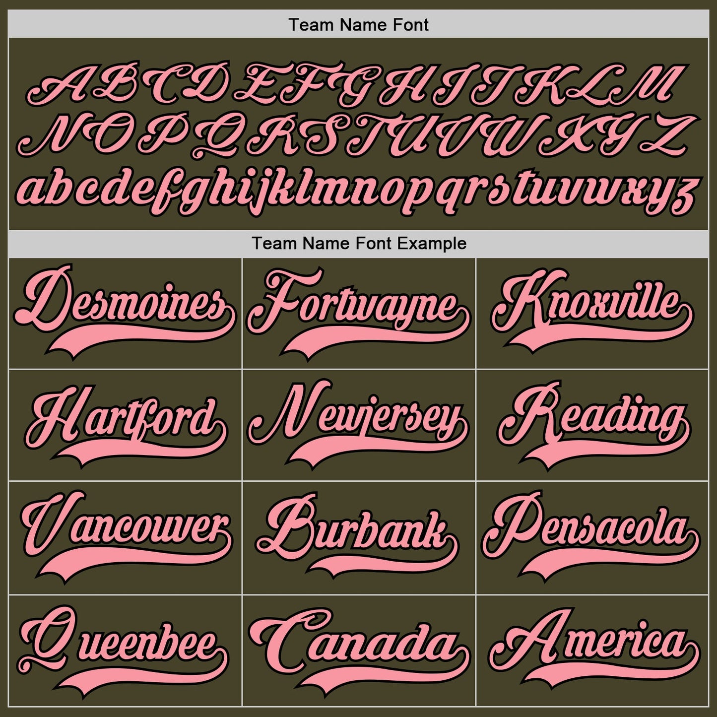Custom Olive Medium Pink-Black Salute To Service Hockey Lace Neck Jersey - Sky-Custom