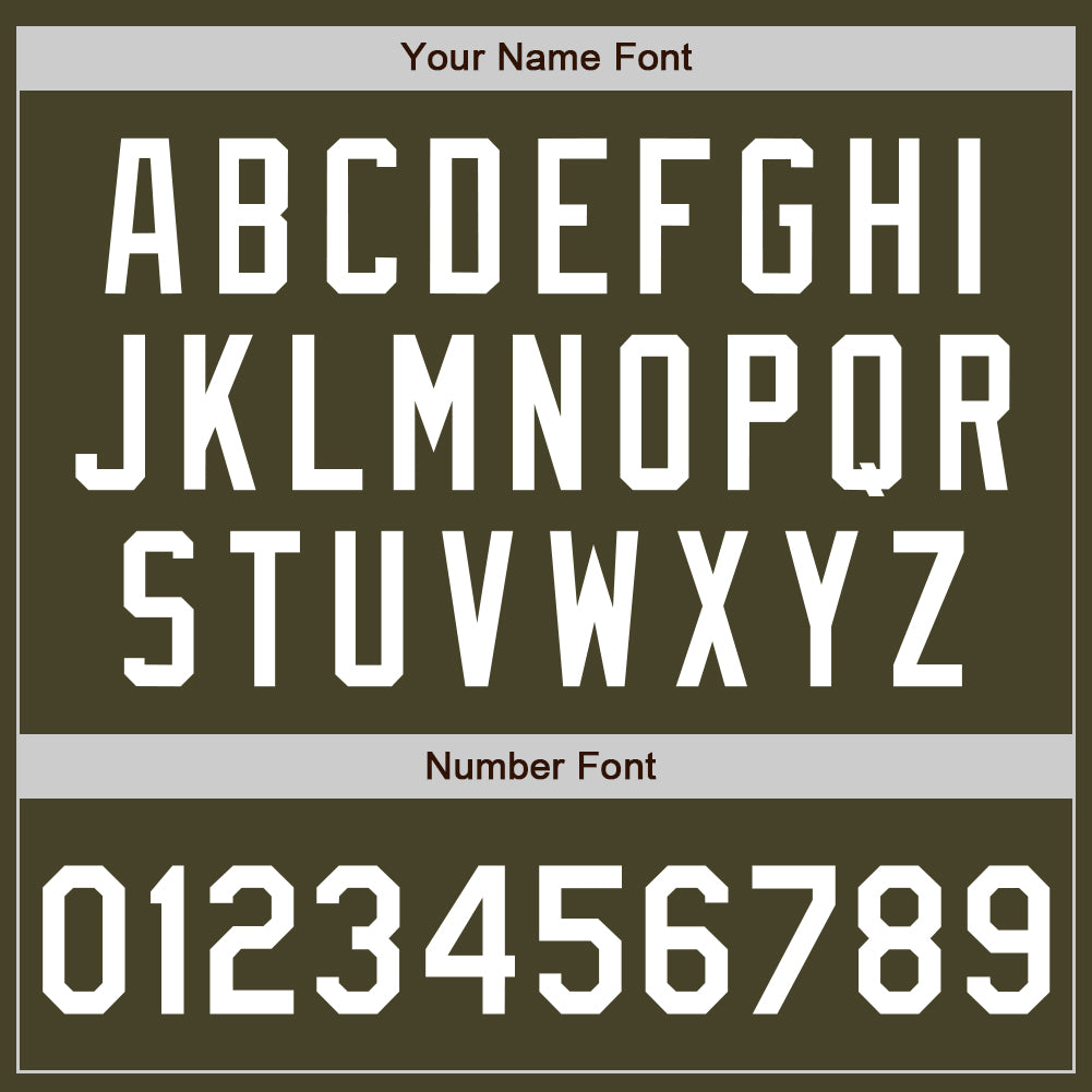 Custom Olive White Authentic Salute To Service Baseball Jersey - Sky-Custom