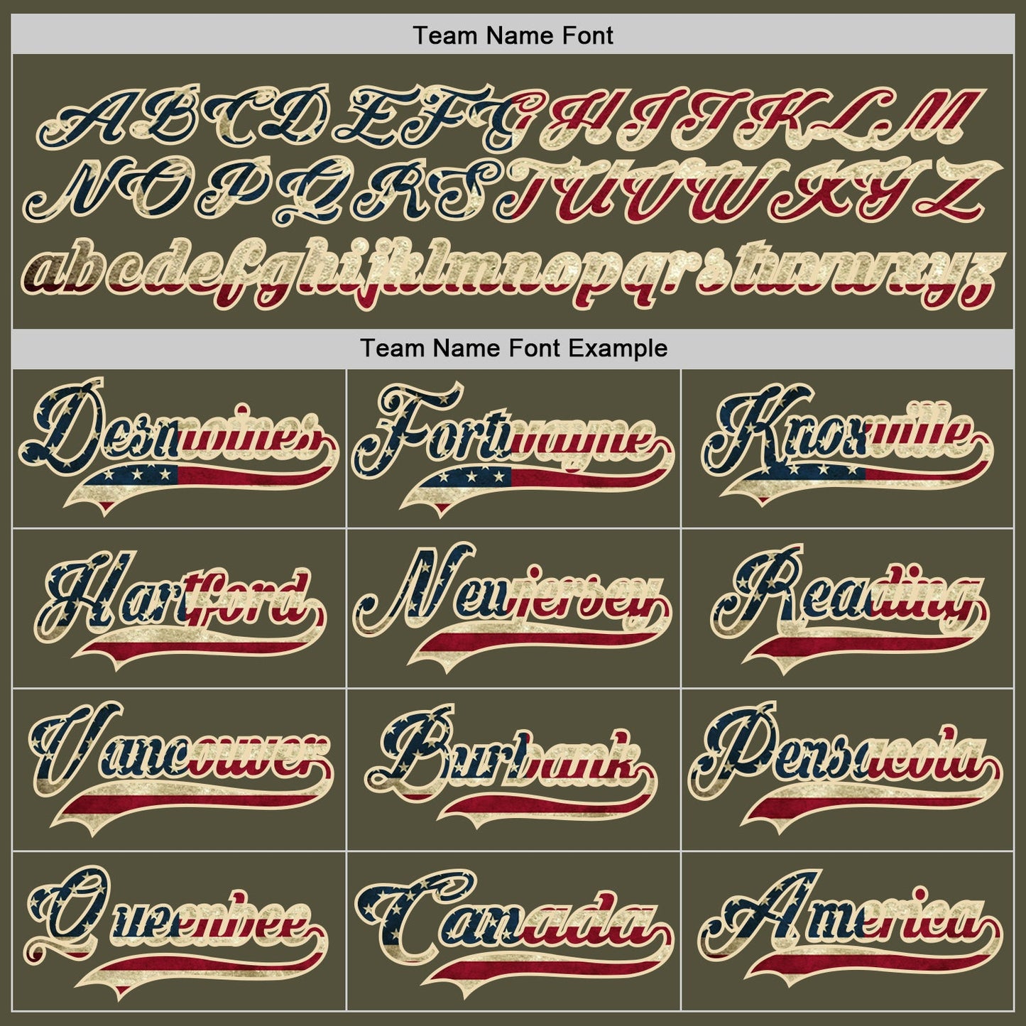 Custom Olive Vintage USA Flag Cream-Black Salute To Service Hockey Jersey - Sky-Custom