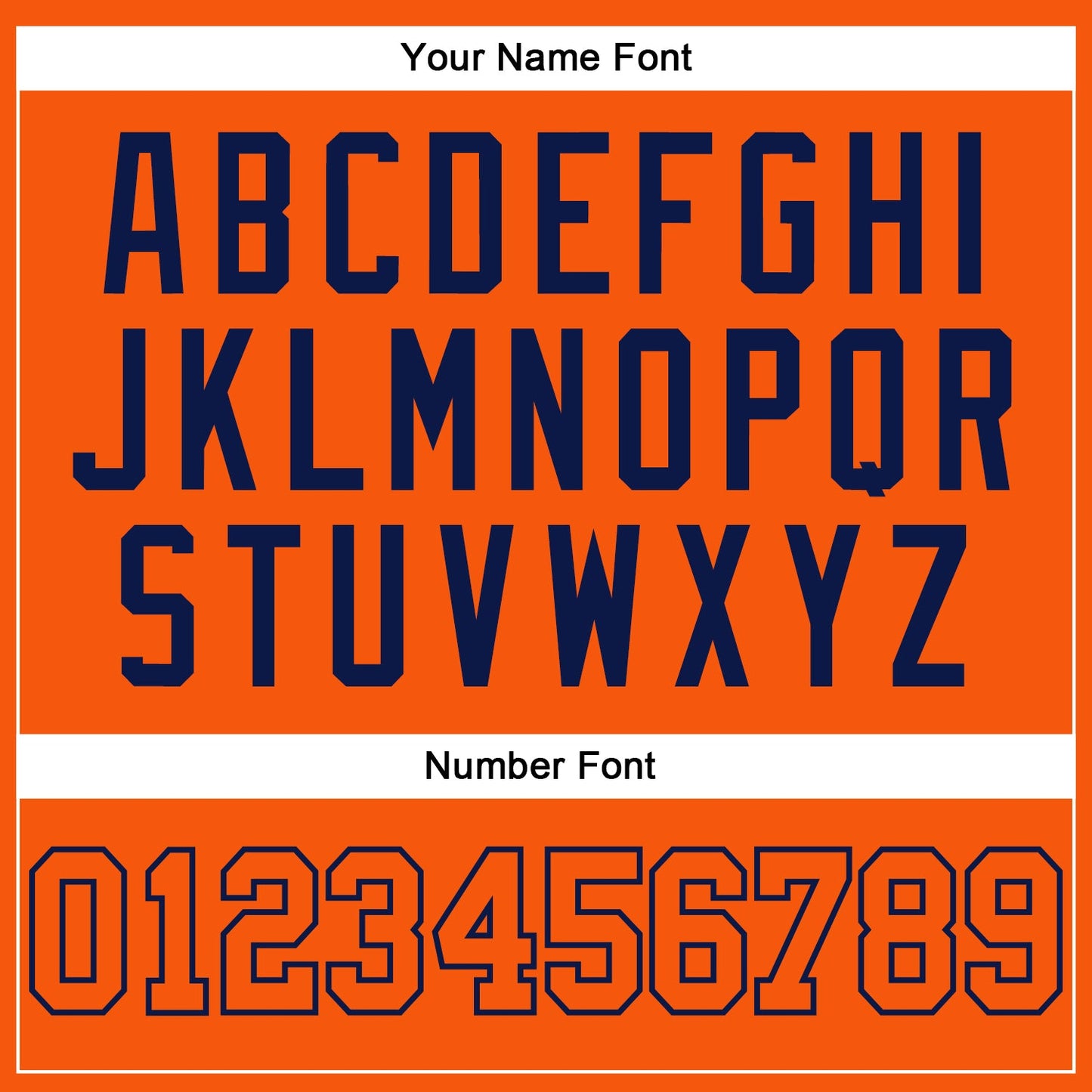 Custom Orange Orange-Navy Authentic Baseball Jersey - Sky-Custom
