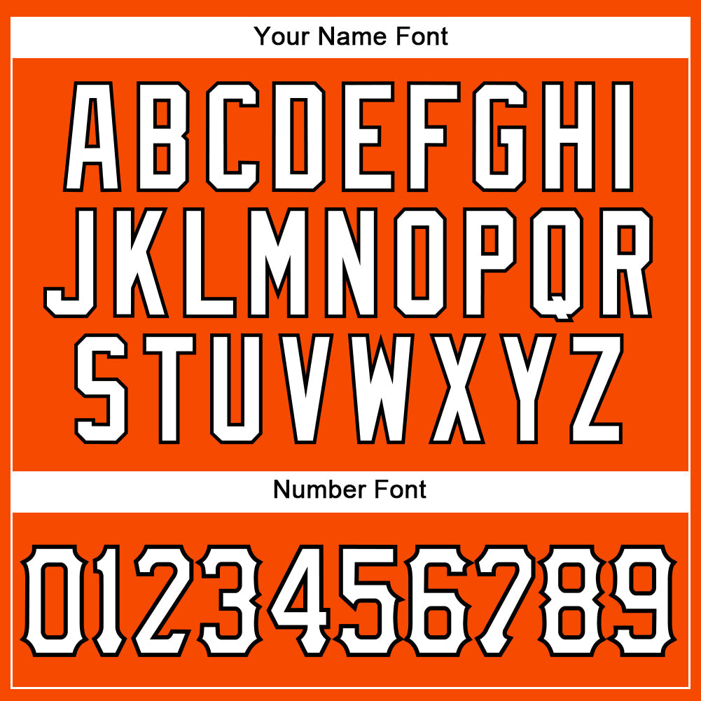 Custom Orange White-Black Authentic Sleeveless Baseball Jersey - Sky-Custom