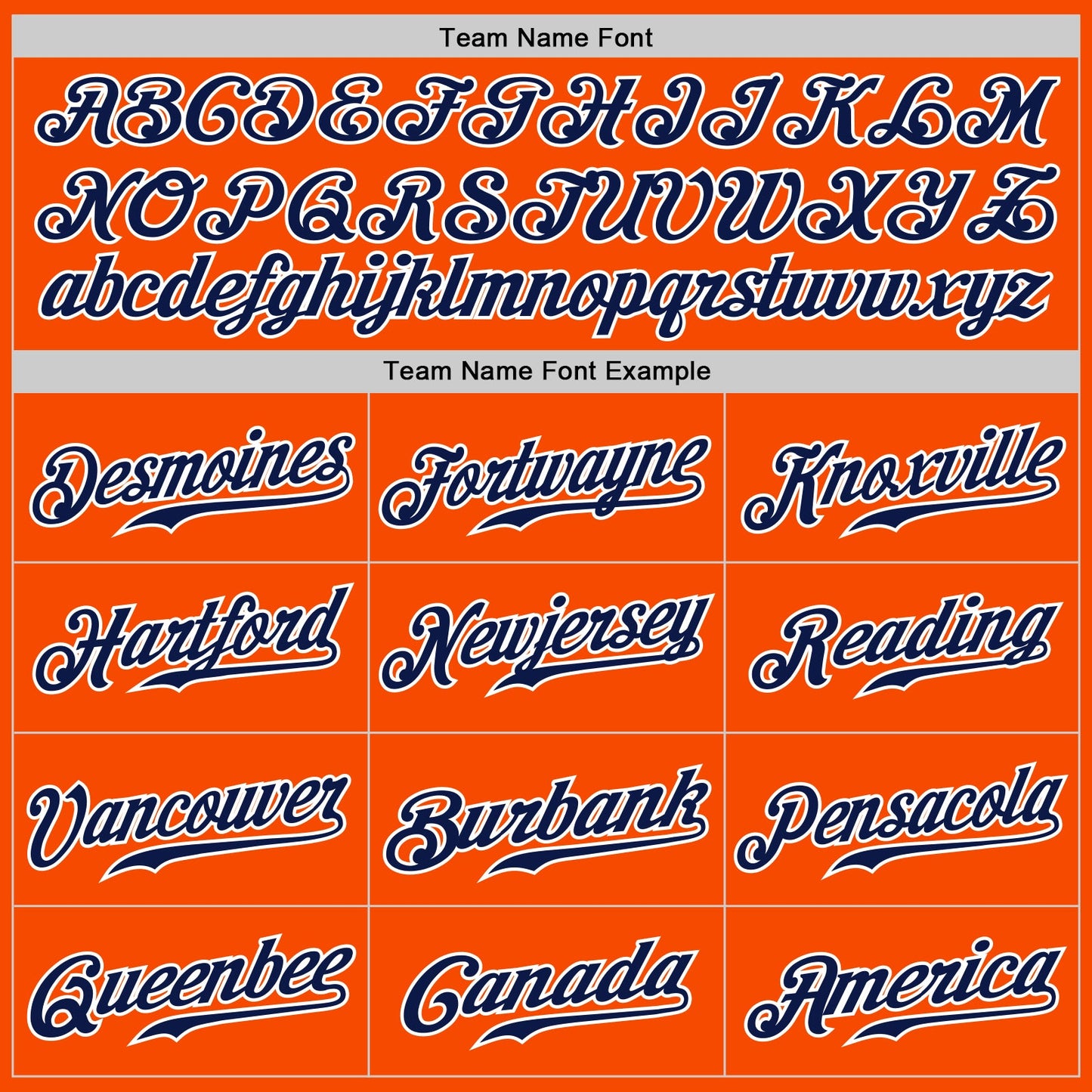 Custom Orange White Pinstripe Navy-White Authentic Baseball Jersey - Sky-Custom