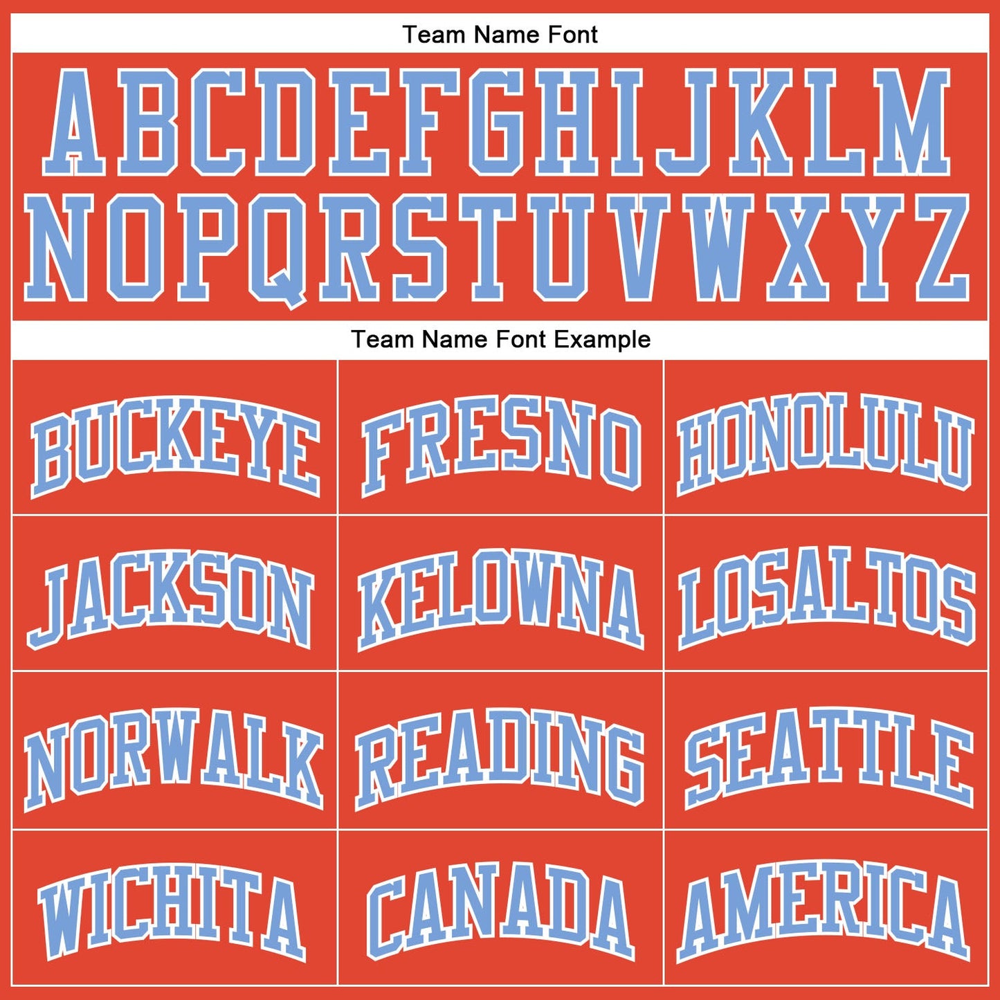 Custom Orange Light Blue-White Authentic Throwback Basketball Jersey - Sky-Custom