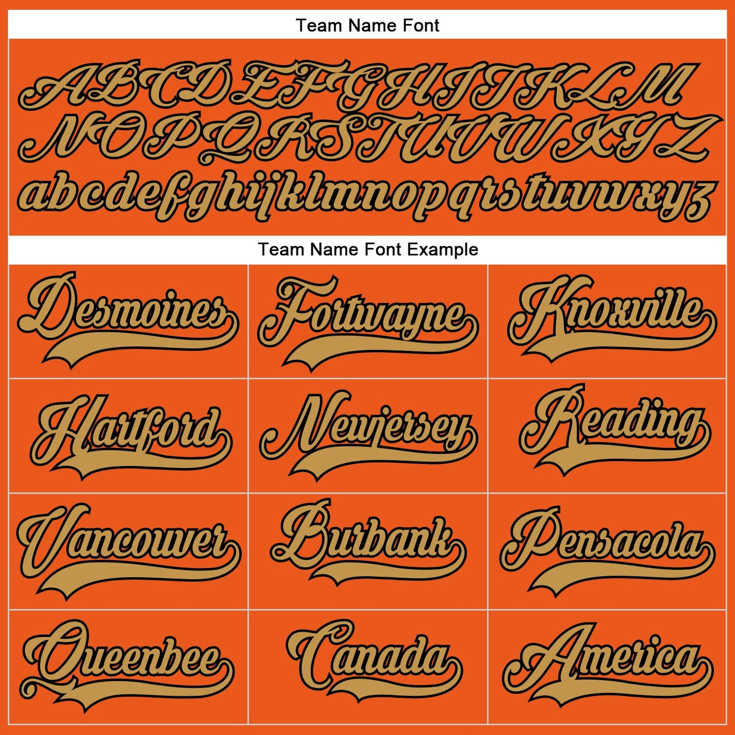 Custom Orange Old Gold-Black Hockey Lace Neck Jersey - Sky-Custom