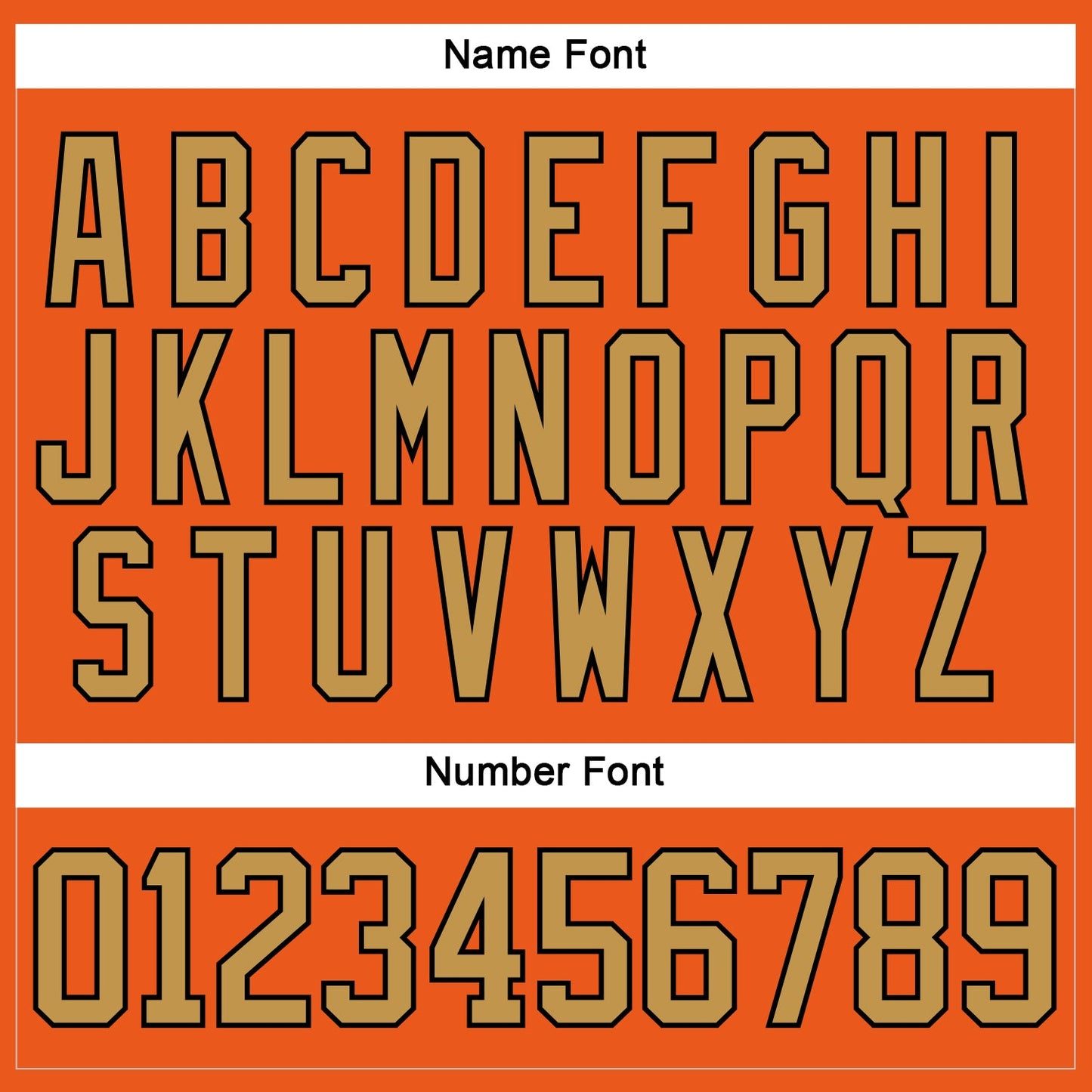 Custom Orange Old Gold-Black Hockey Lace Neck Jersey - Sky-Custom