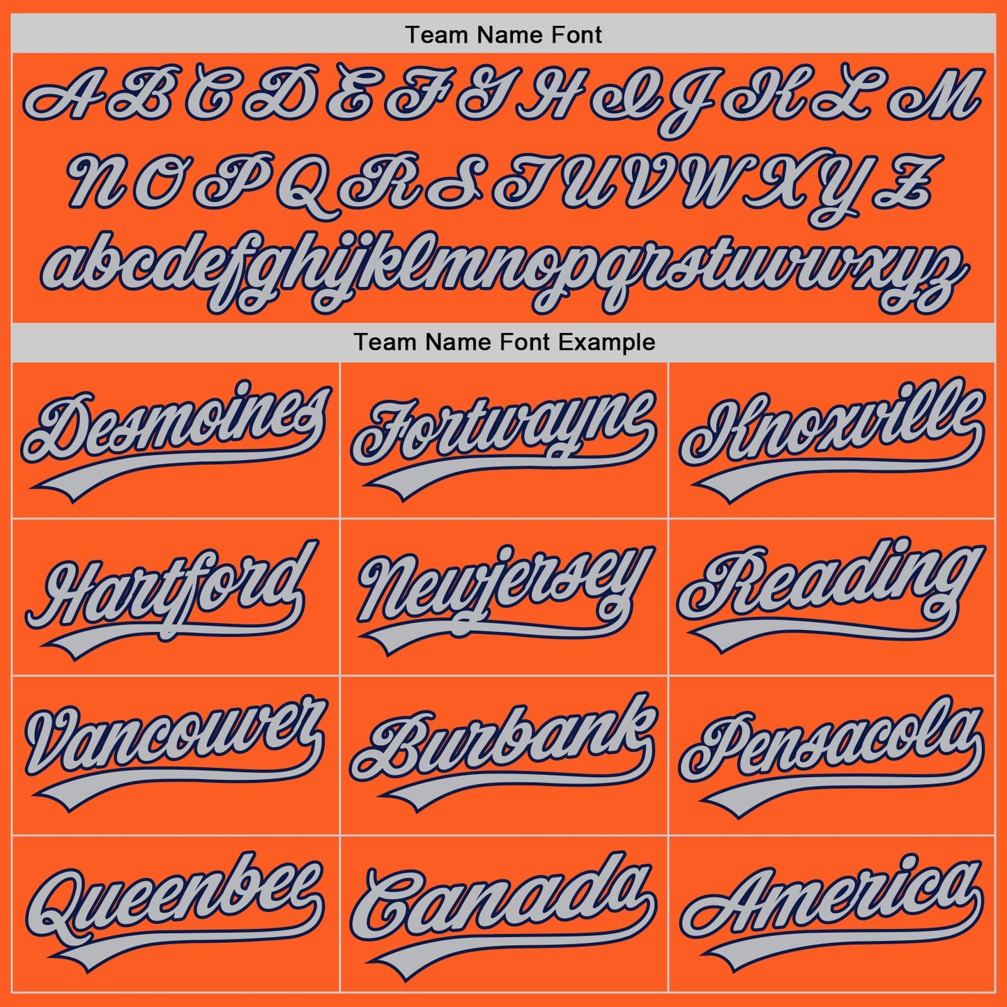 Custom Orange Navy-Gray Authentic Throwback Baseball Jersey - Sky-Custom